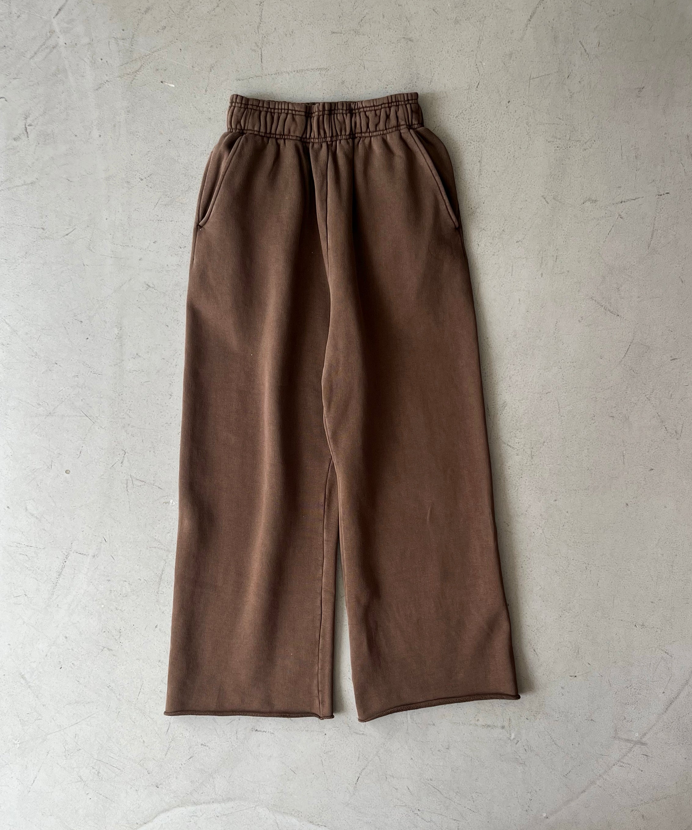 ENTIRE STUDIOS Full sweatpant "WASHED BLACK"