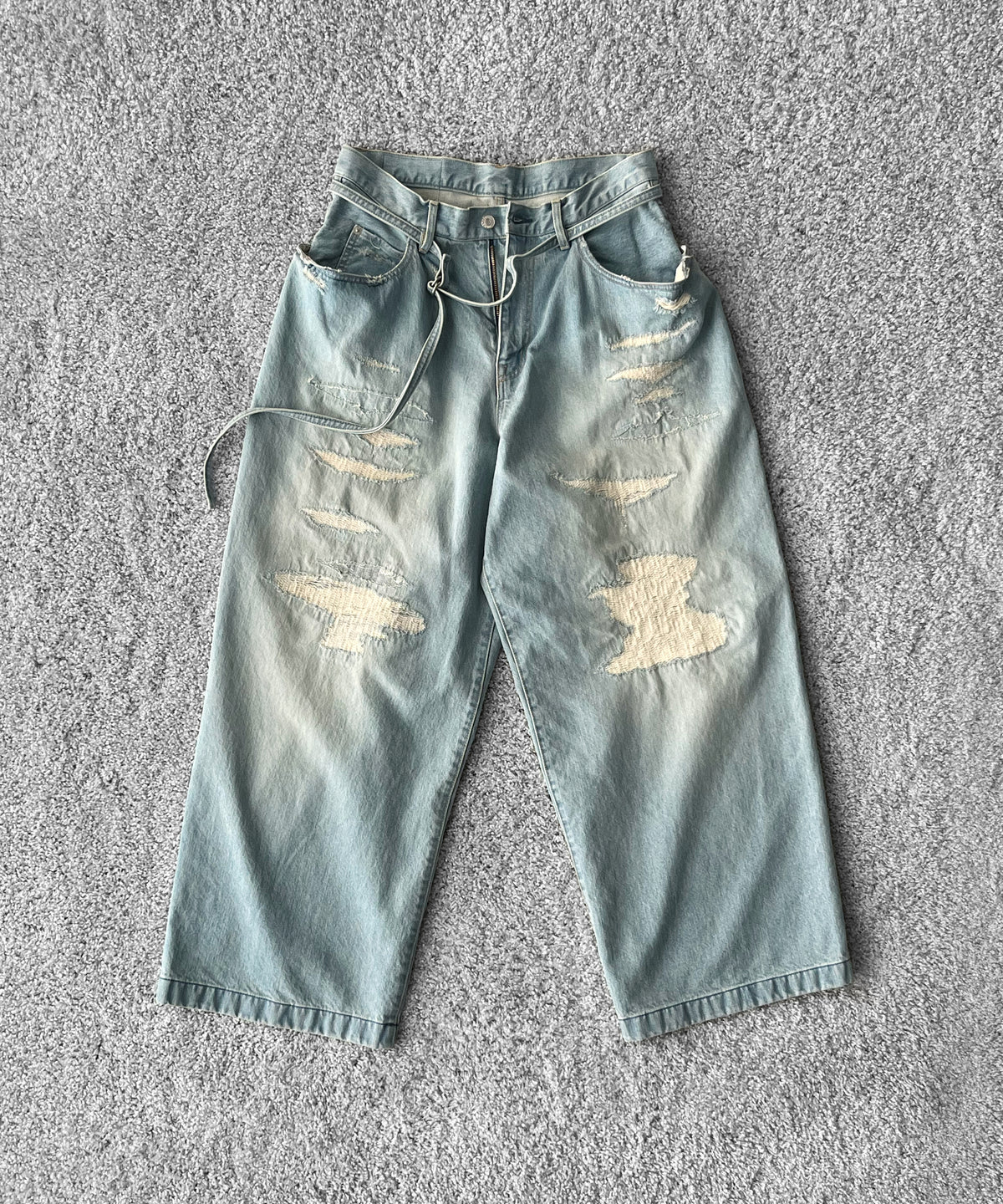 NEONSIGN Wave denim - destroyed "INDIGO USED"
