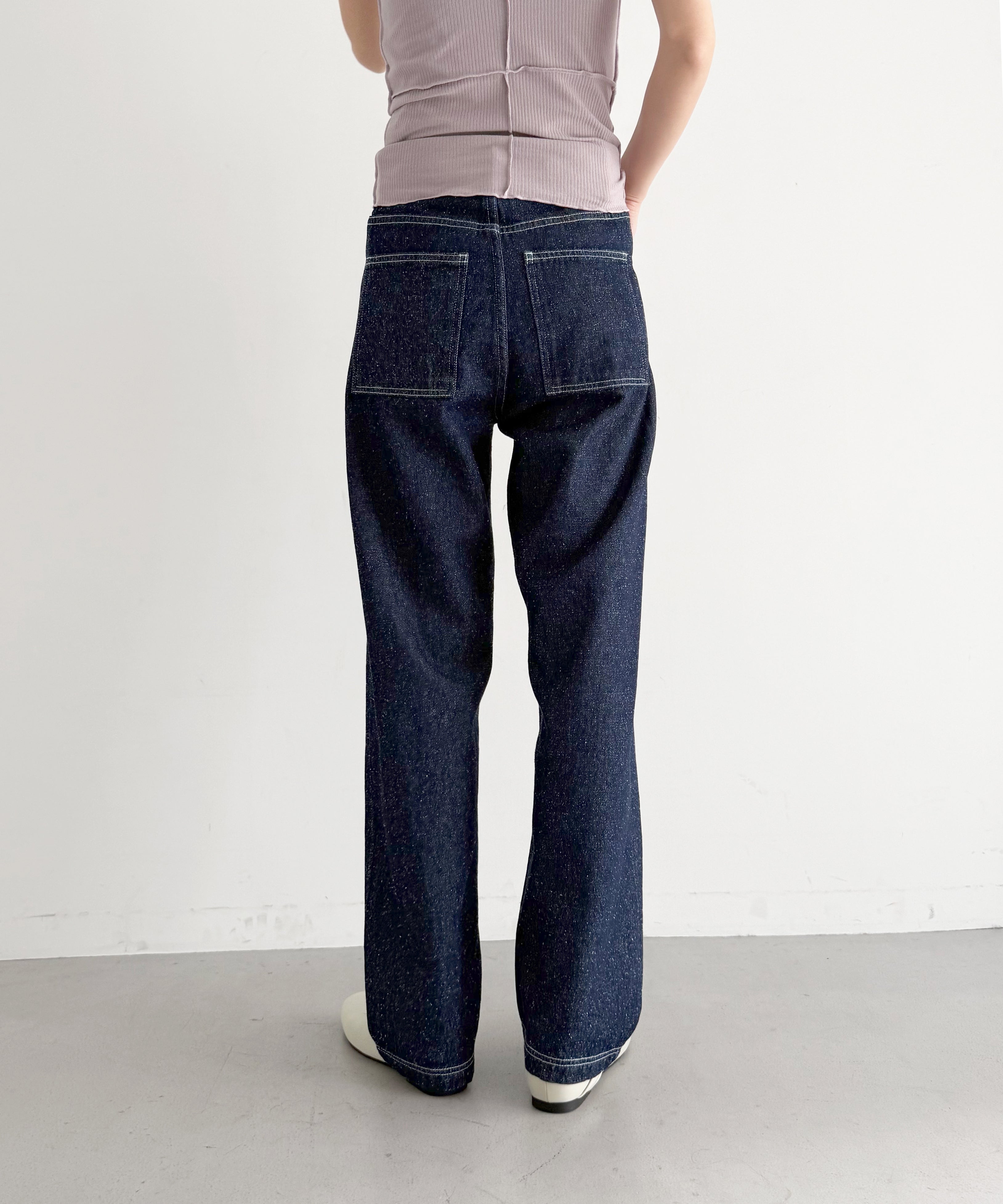 Baserange Tajo pants women "INDIGO BLUE"