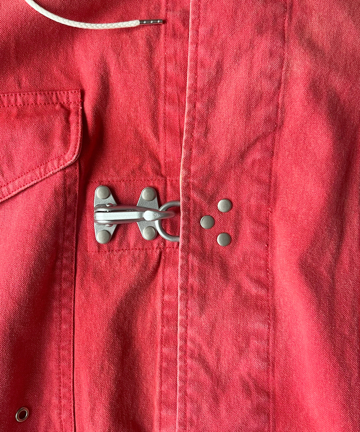ensou. Fireman parka "A.RED"