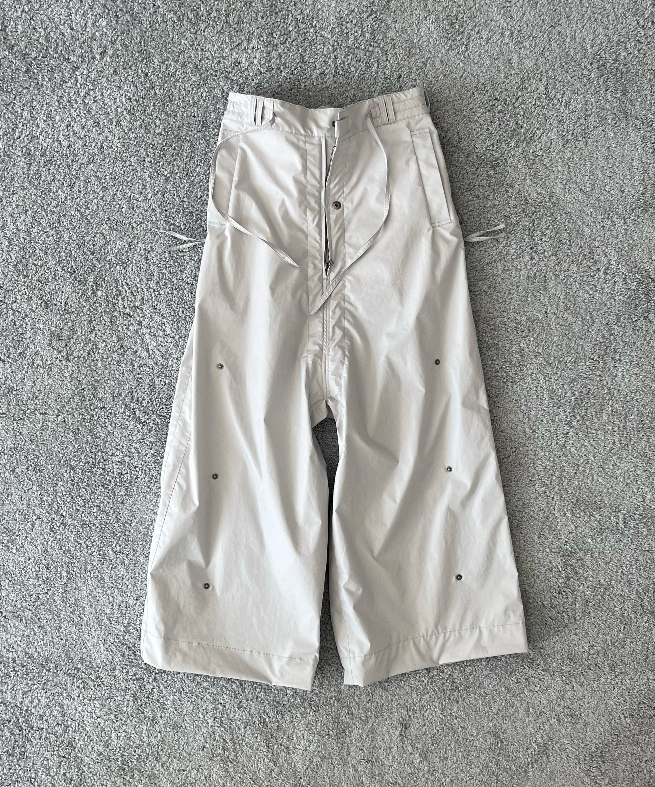 JIAN YE Guai morph pants "BLACK"