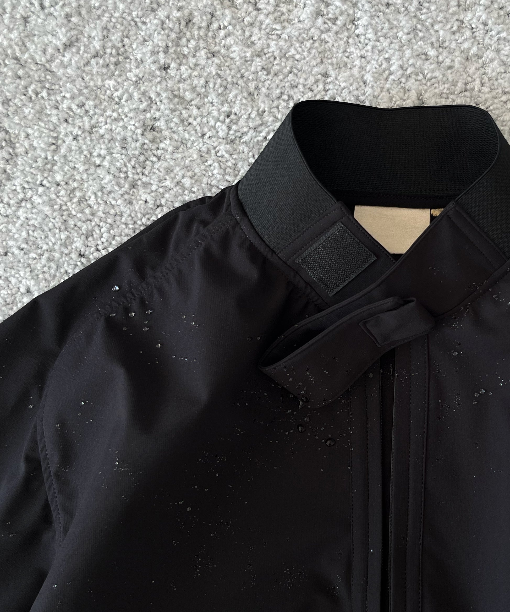 JIAN YE Guai blouson (waterproof) "BLACK"