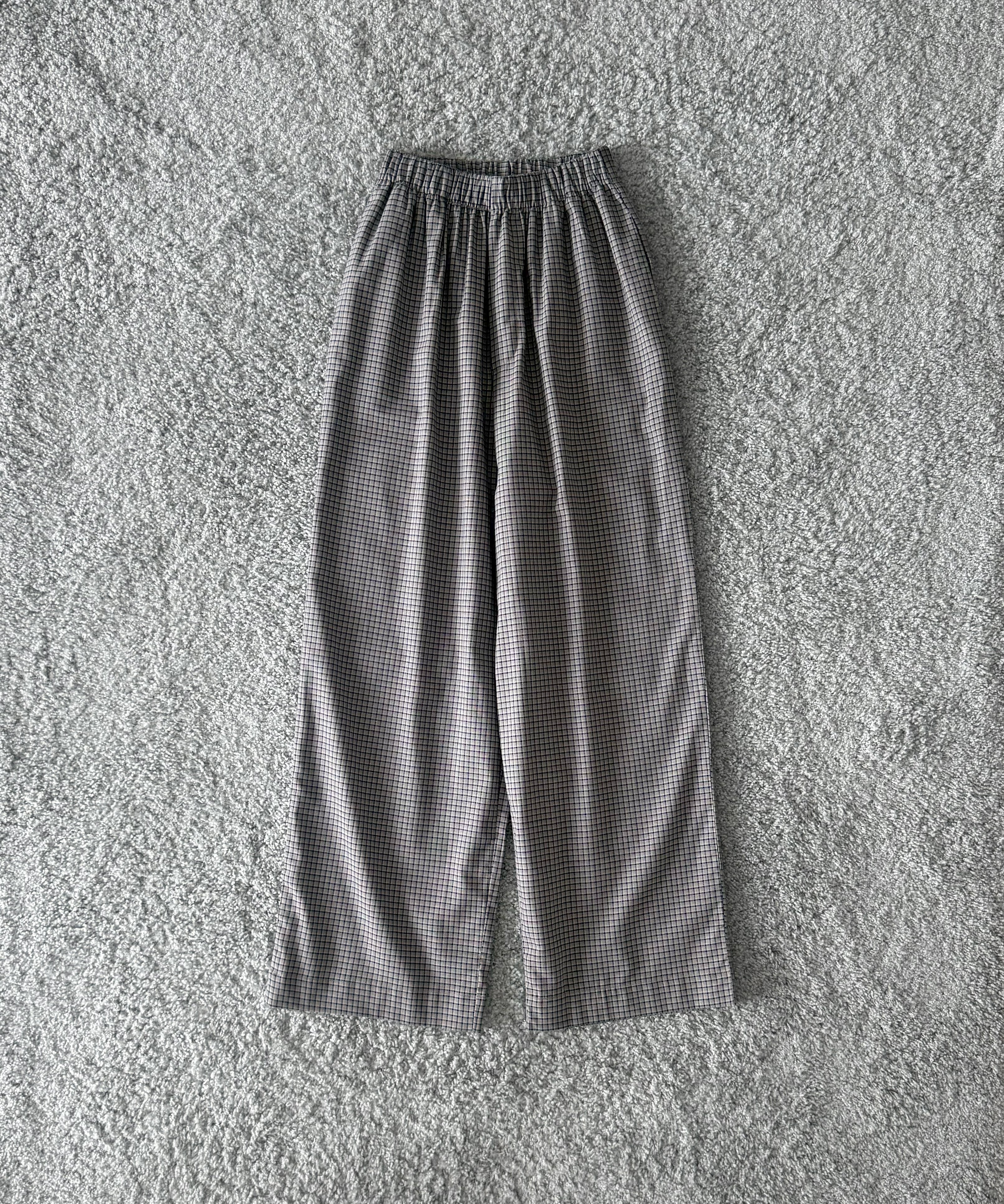Baserange【ベースレンジ】Claude pants “CONSULCHECK”｜O WEB STORE