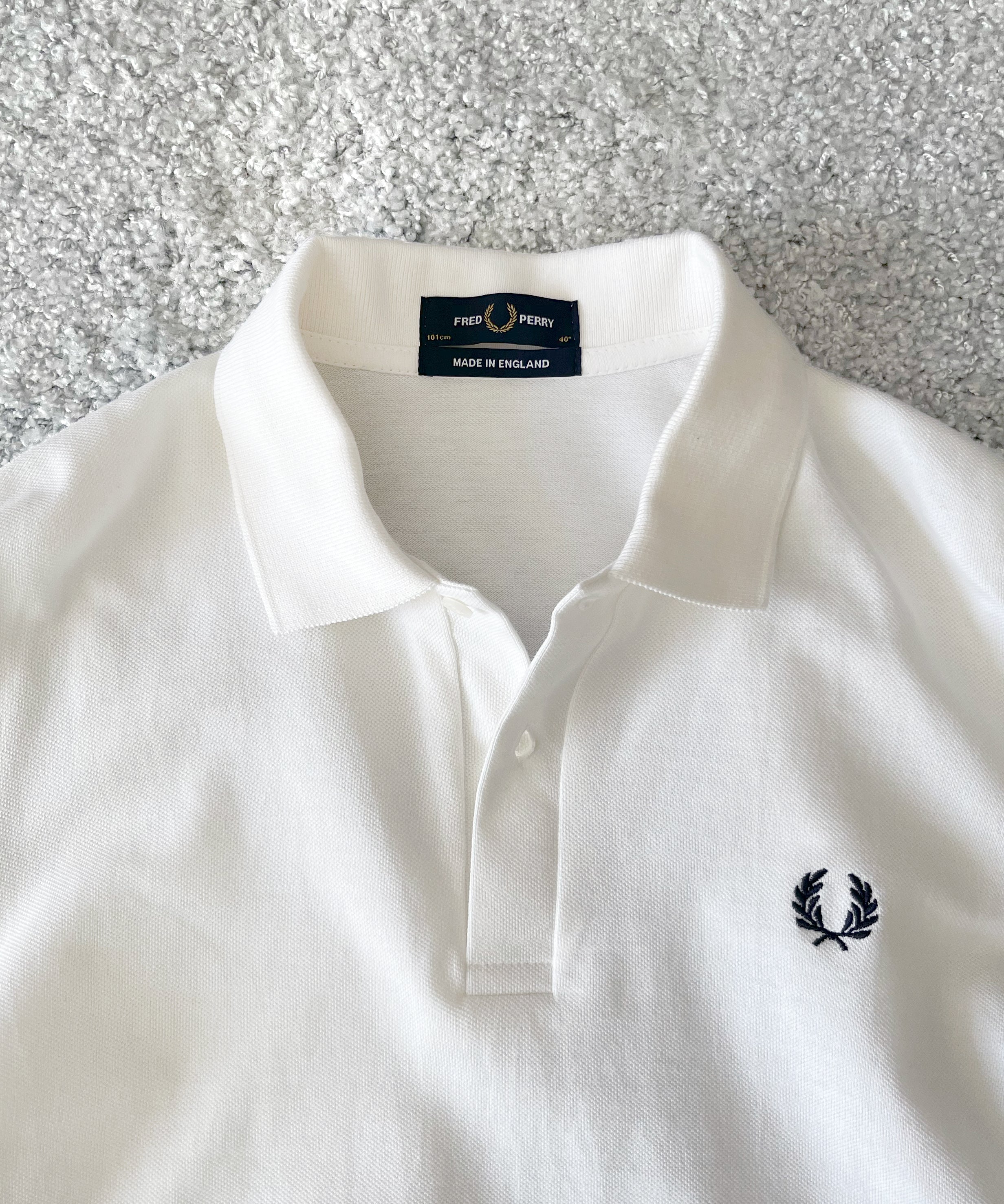 FRED PERRY The fred perry shirt "WHITE"