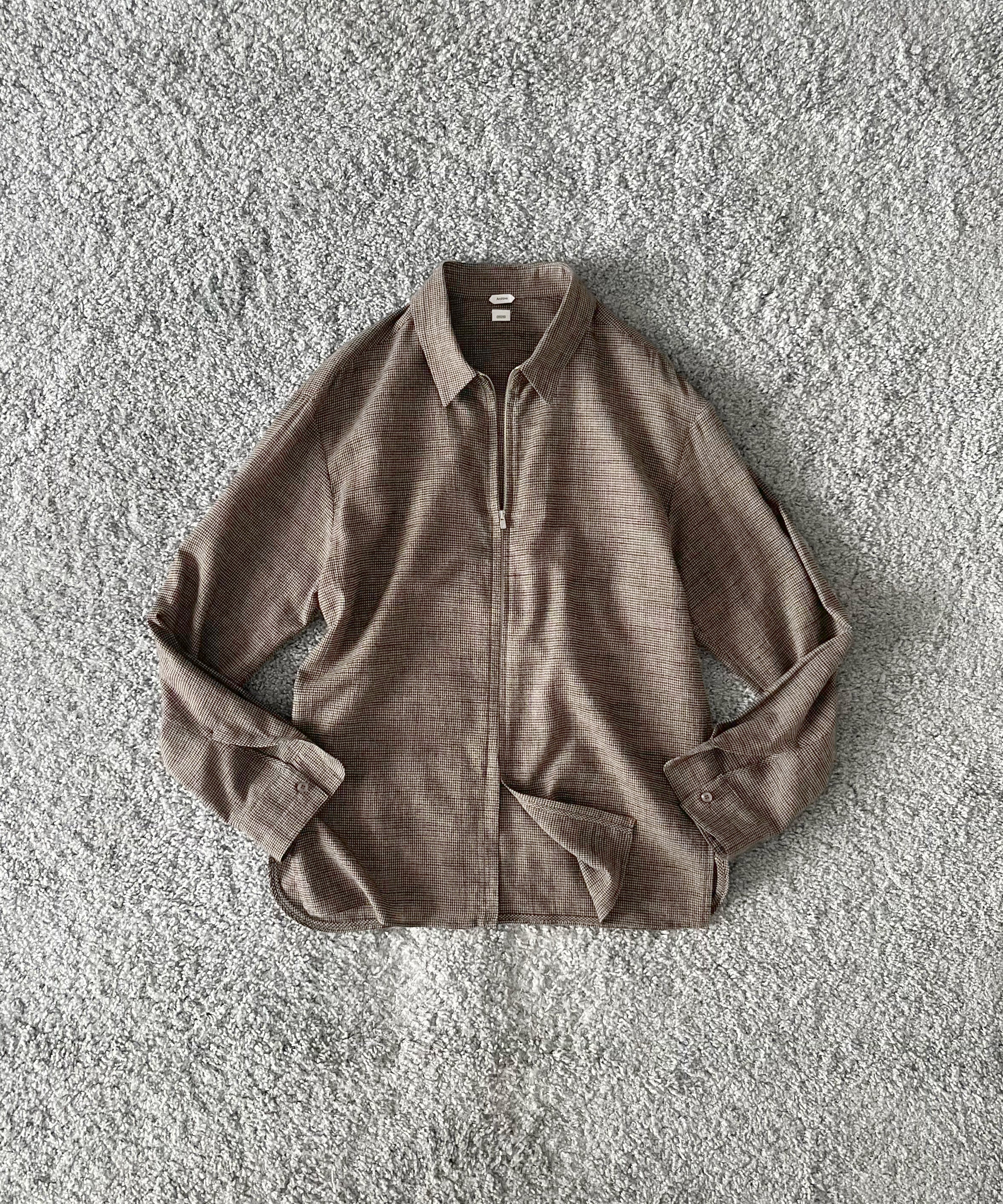 POST ARCHIVE FACTION(PAF) Zip shirt "DUSK"