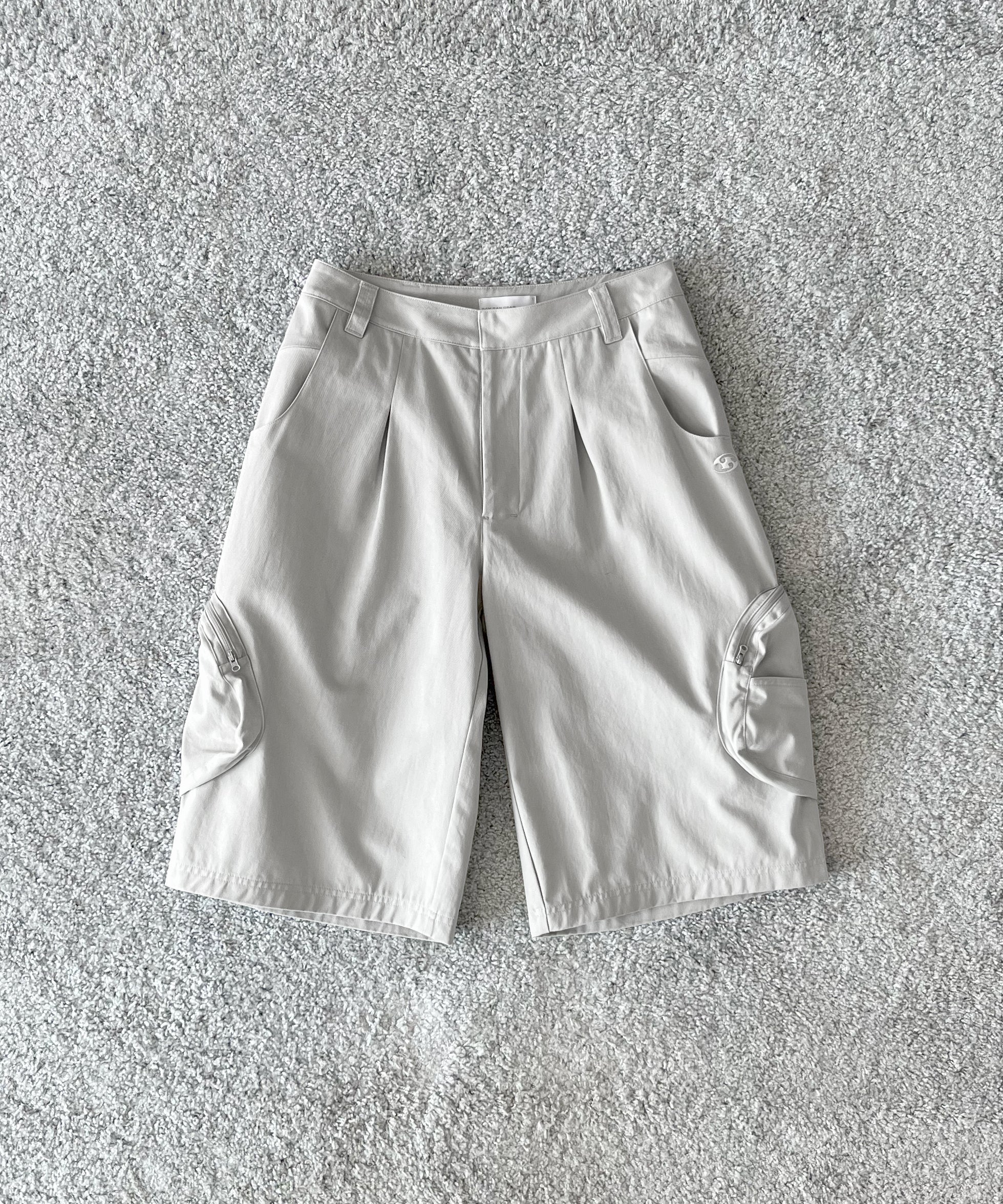 SAN SAN GEAR Cargo shorts "LIGHT GREY"