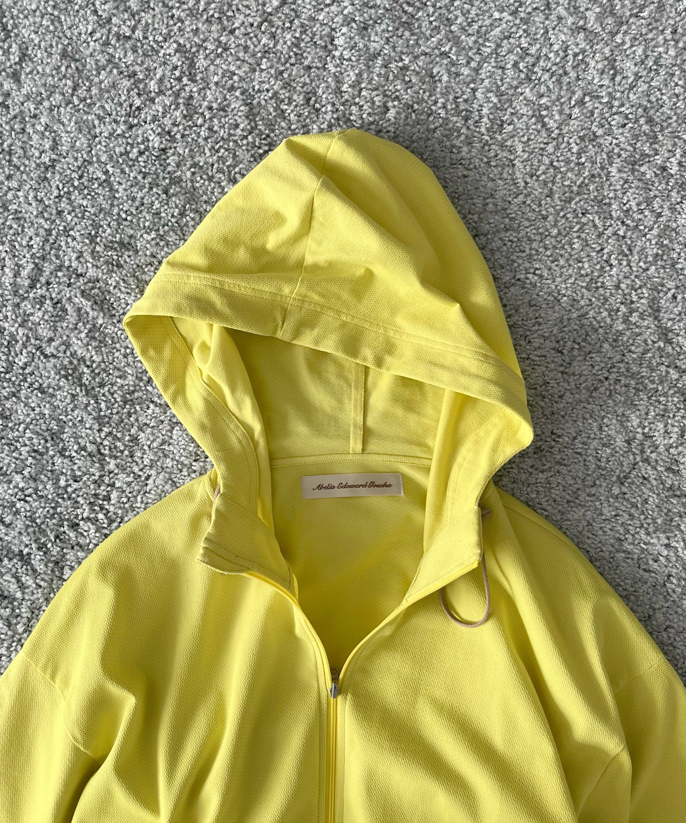 ABELIA EDOWARD GOUCHA Sun hoodie "YELLOW"