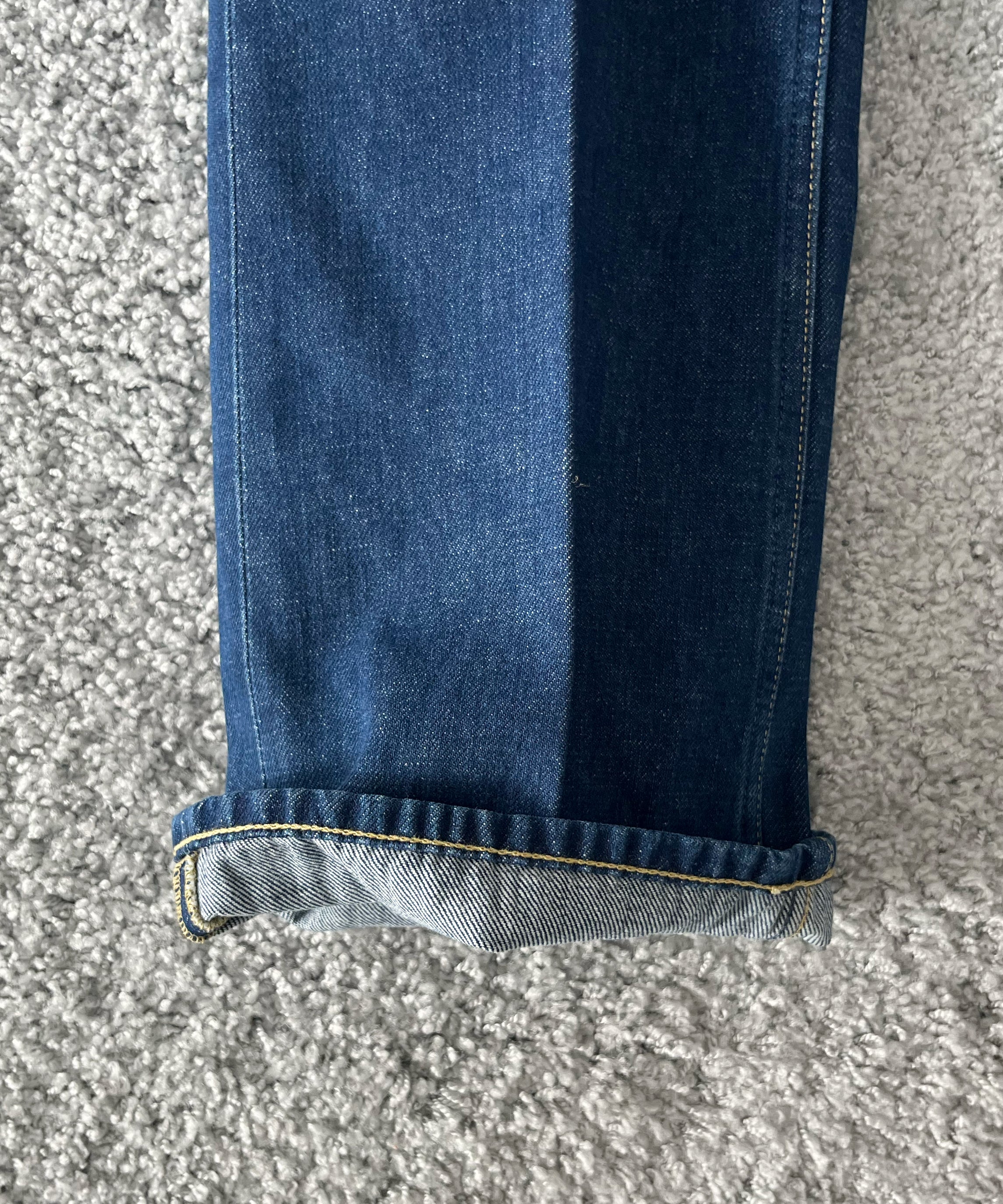 OUR LEGACY 70s cut "BLUE PRESS CREASE"