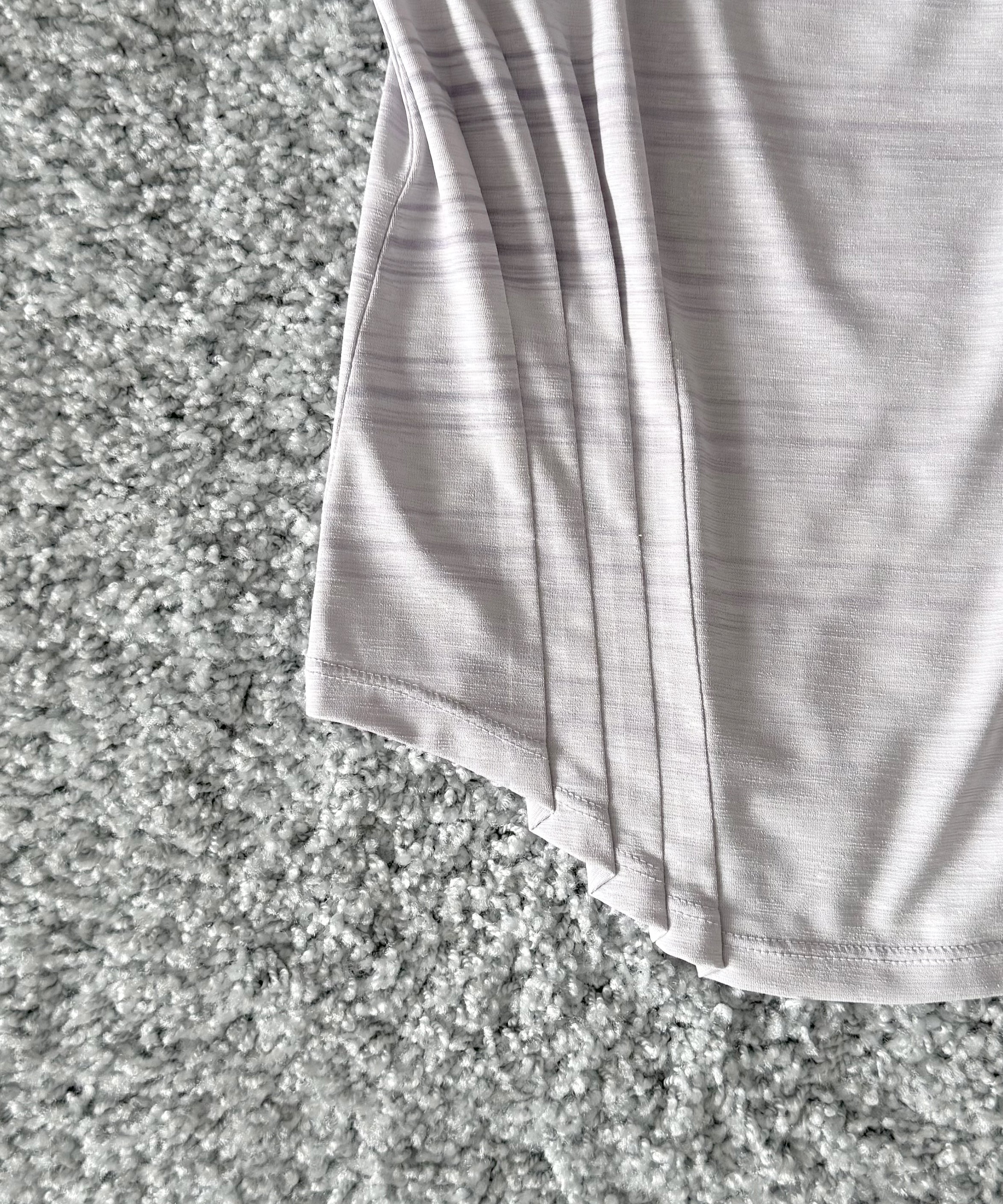ULIKASANCTUS Stripe pintuck sleeveless "LIGHT PURPLE"