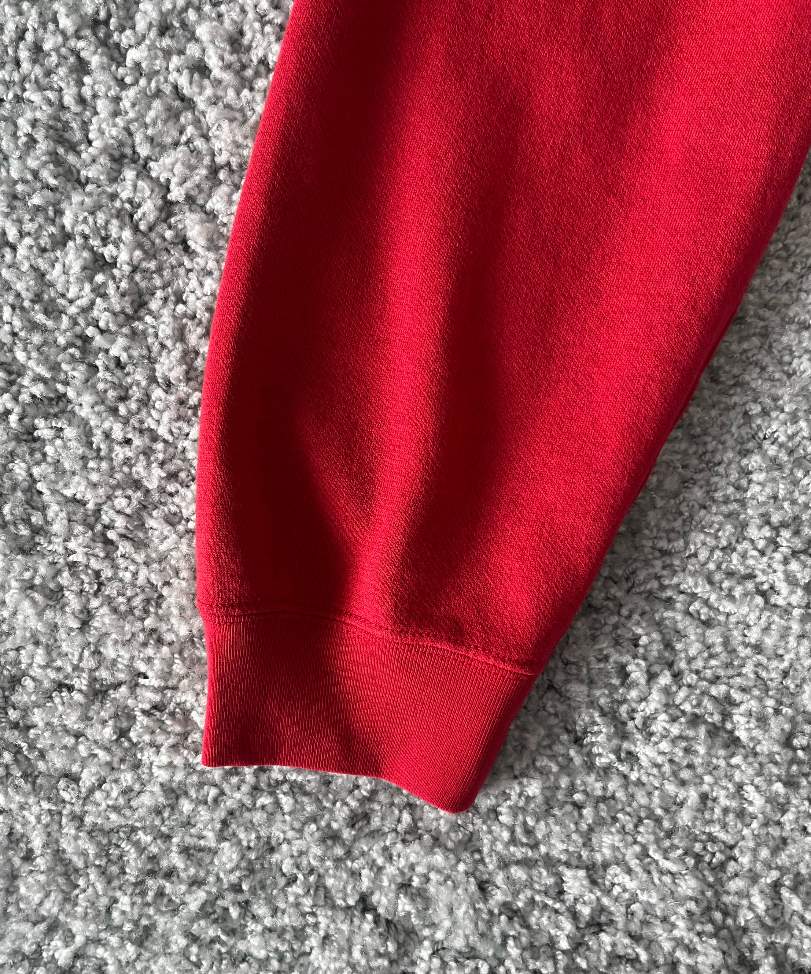 AURALEE High twist light sweat zip parka "RED"