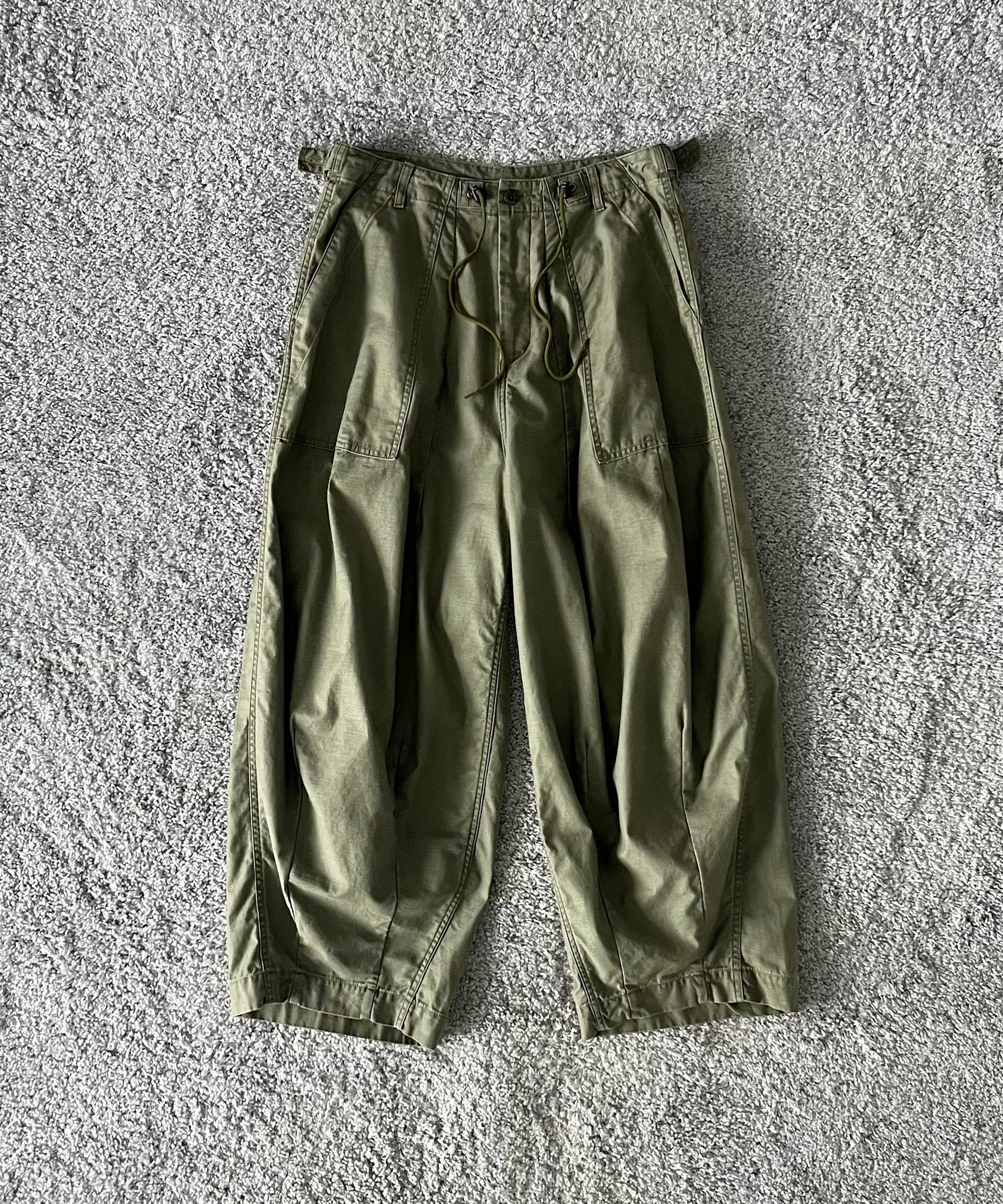 NEEDLES H.d. pant - fatigue "OLIVE"
