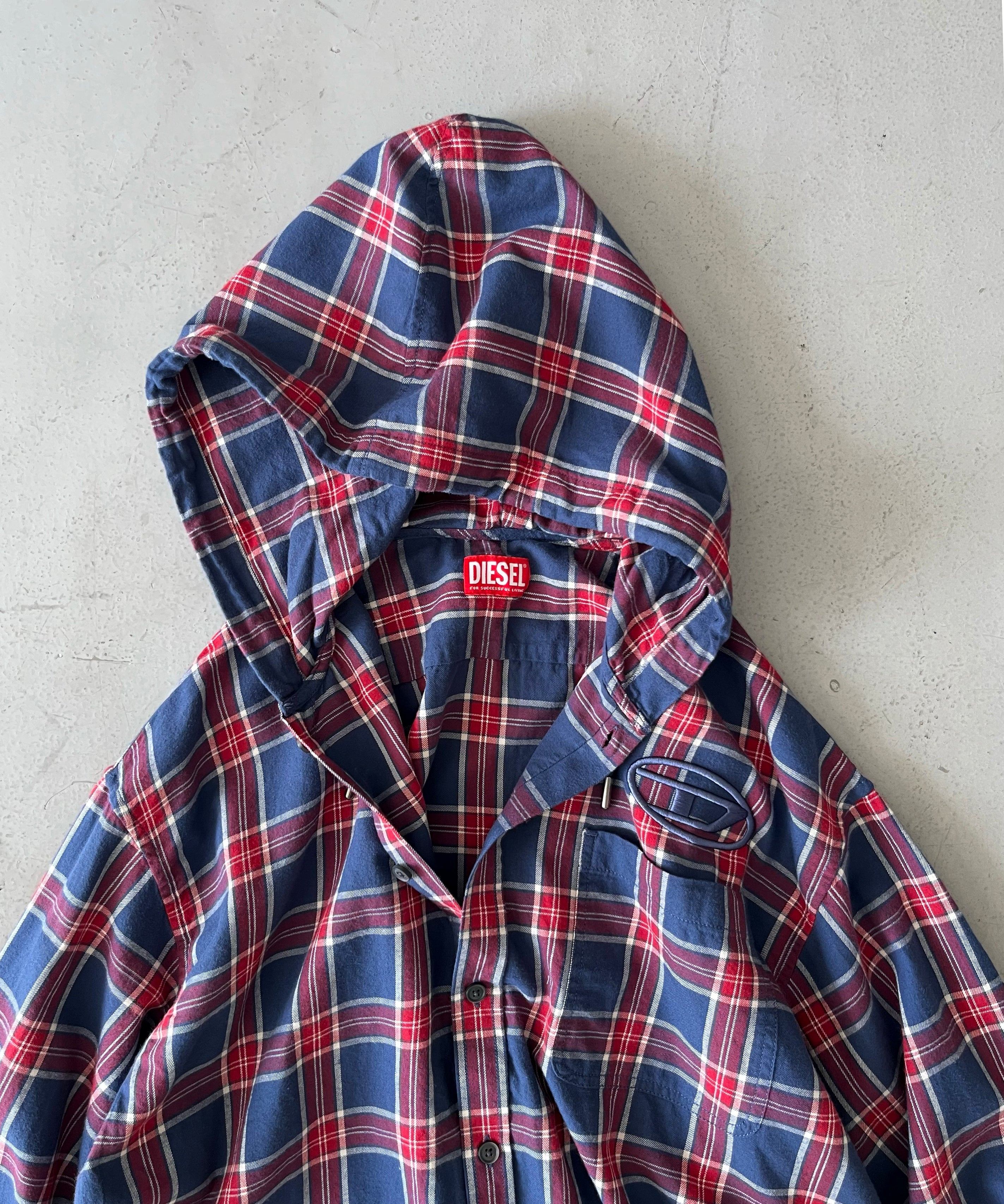 DIESEL S-dewny-hood-ajfi "BLACK×ORANGE"