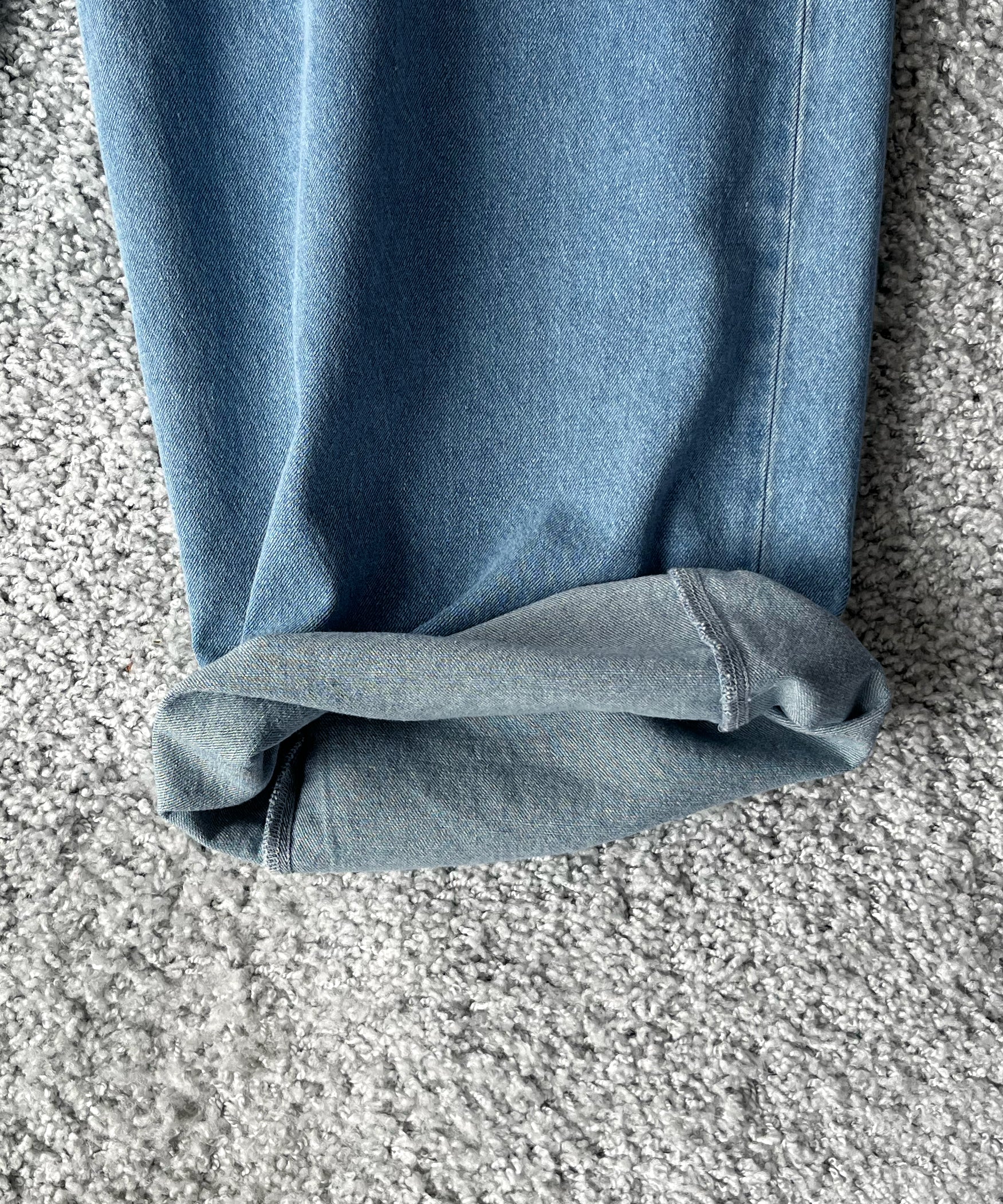 Baserange Cravat pants "LIGHT BLUE WASH"