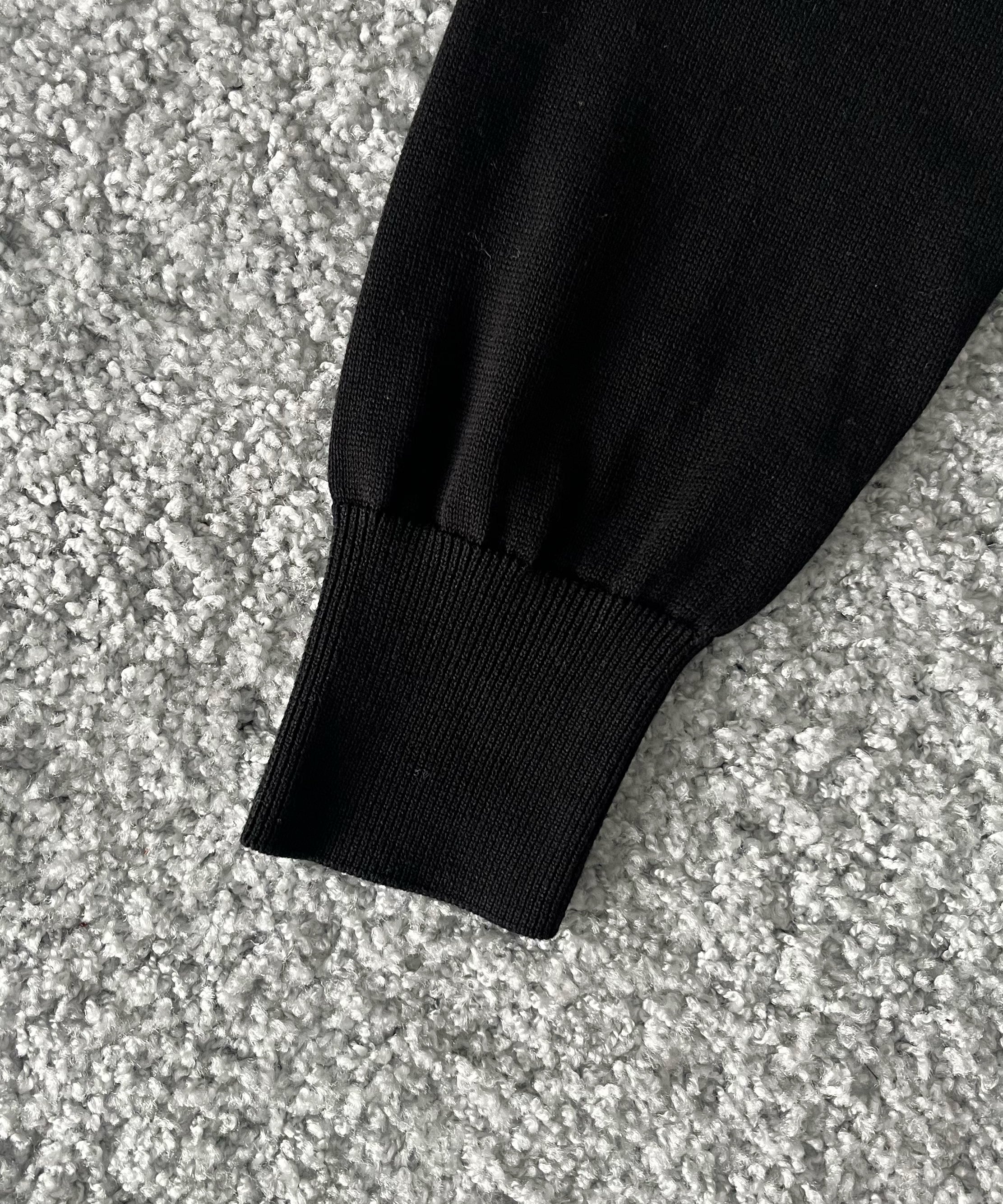 KAIKO Supima polo "BLACK"