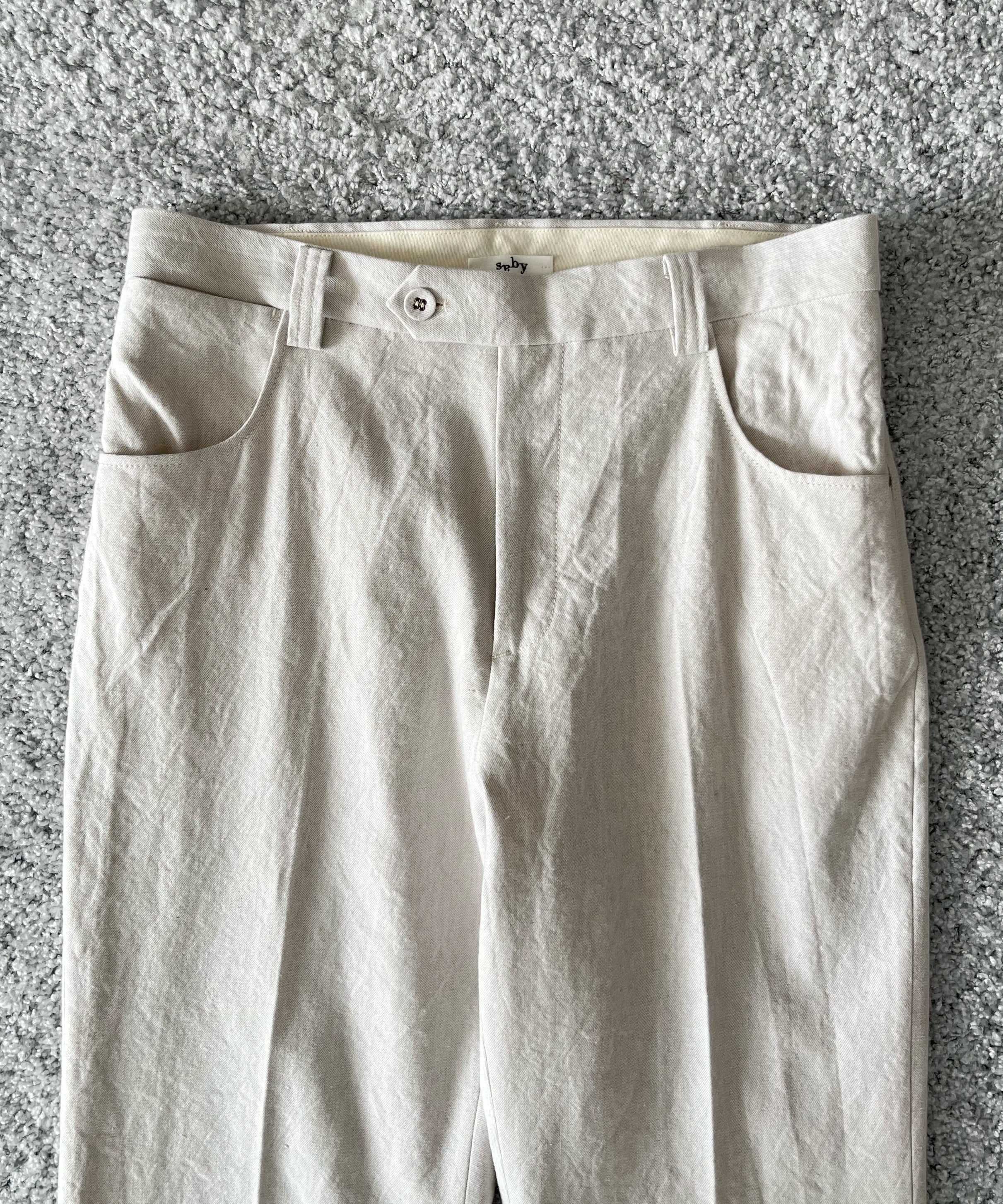 【EXCLUSIVE】saby The wide flare trouser "KINARI"