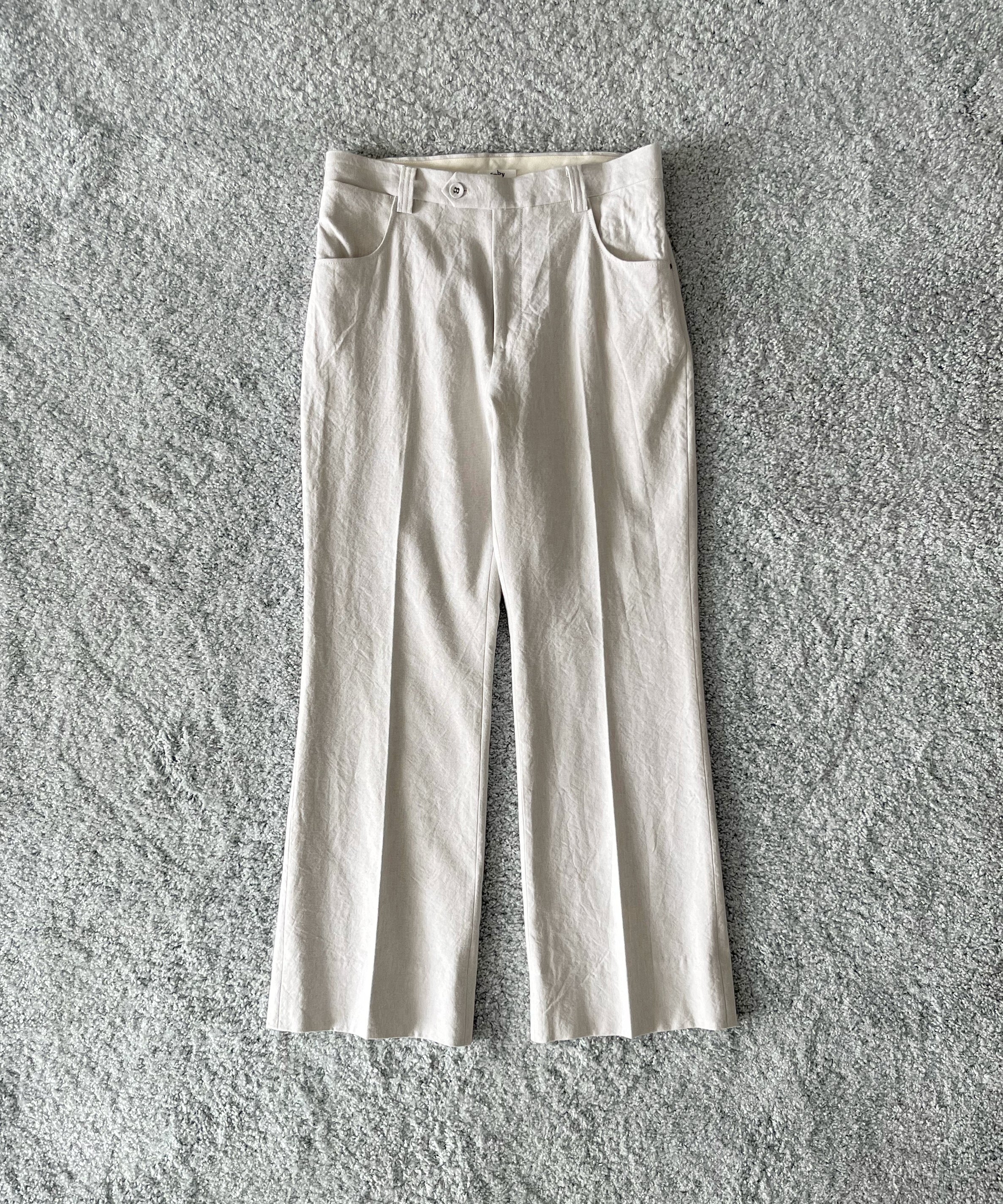 【EXCLUSIVE】saby The wide flare trouser "KINARI"