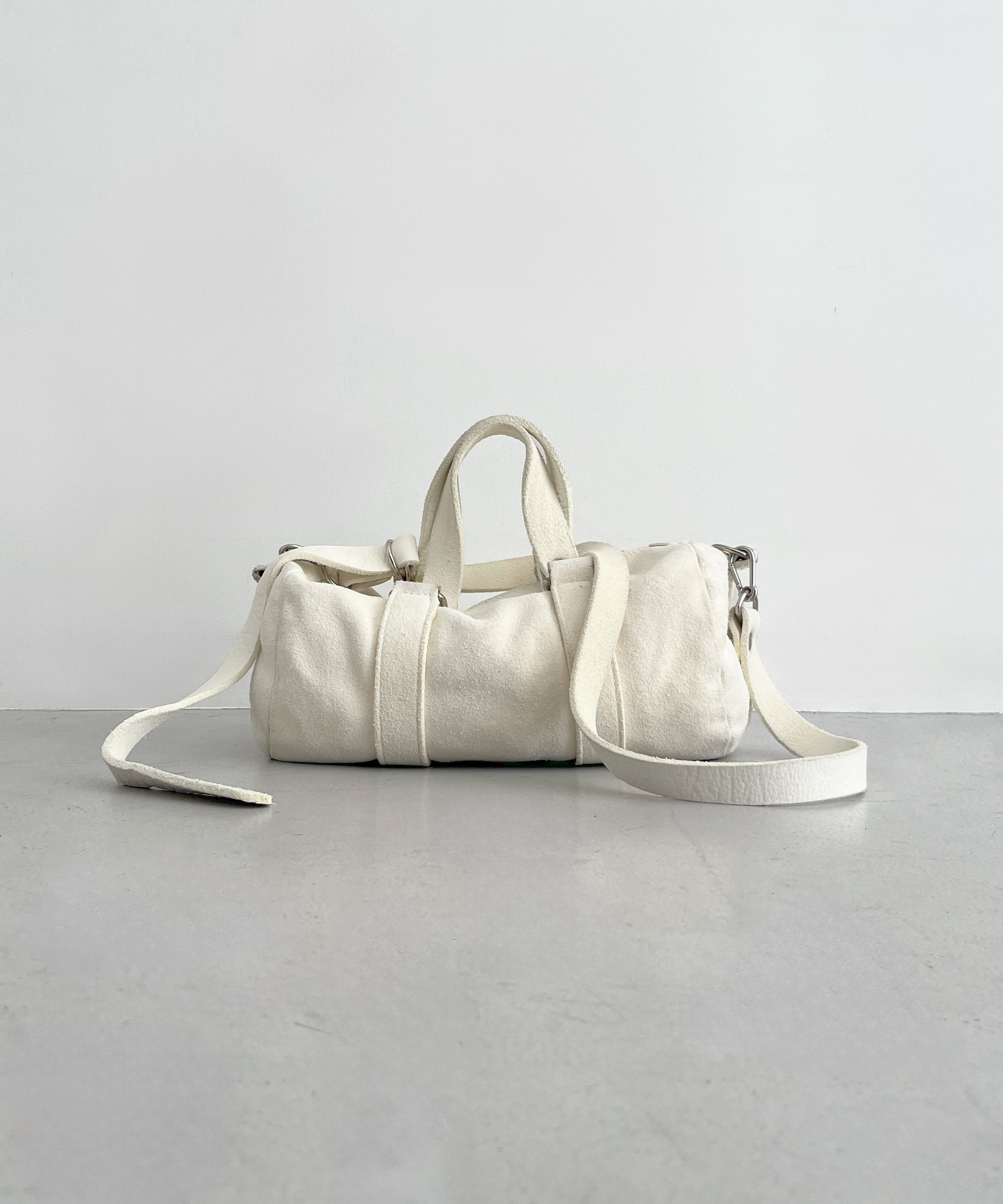GUIDI Cross body "WHITE"