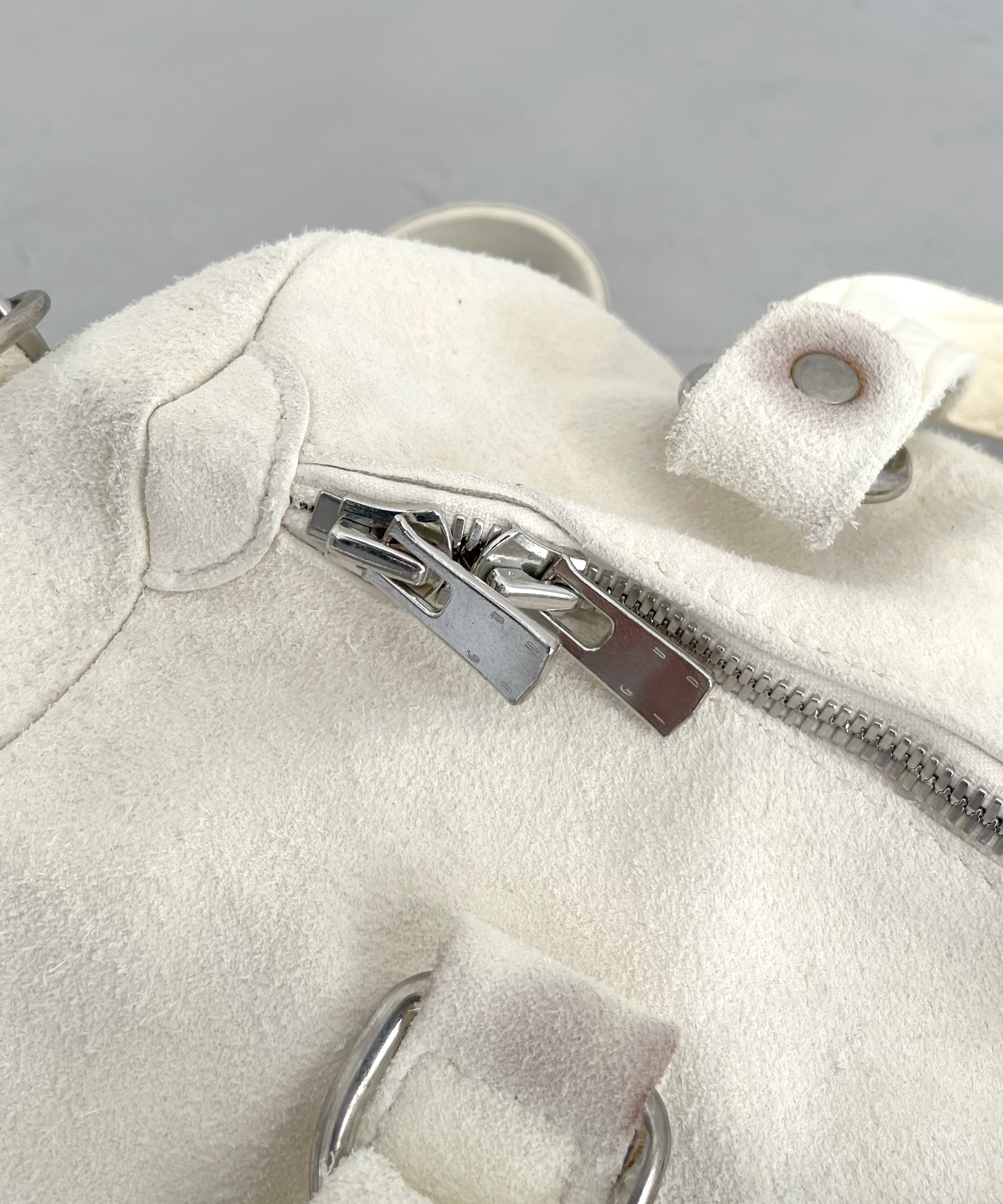 GUIDI Cross body "WHITE"