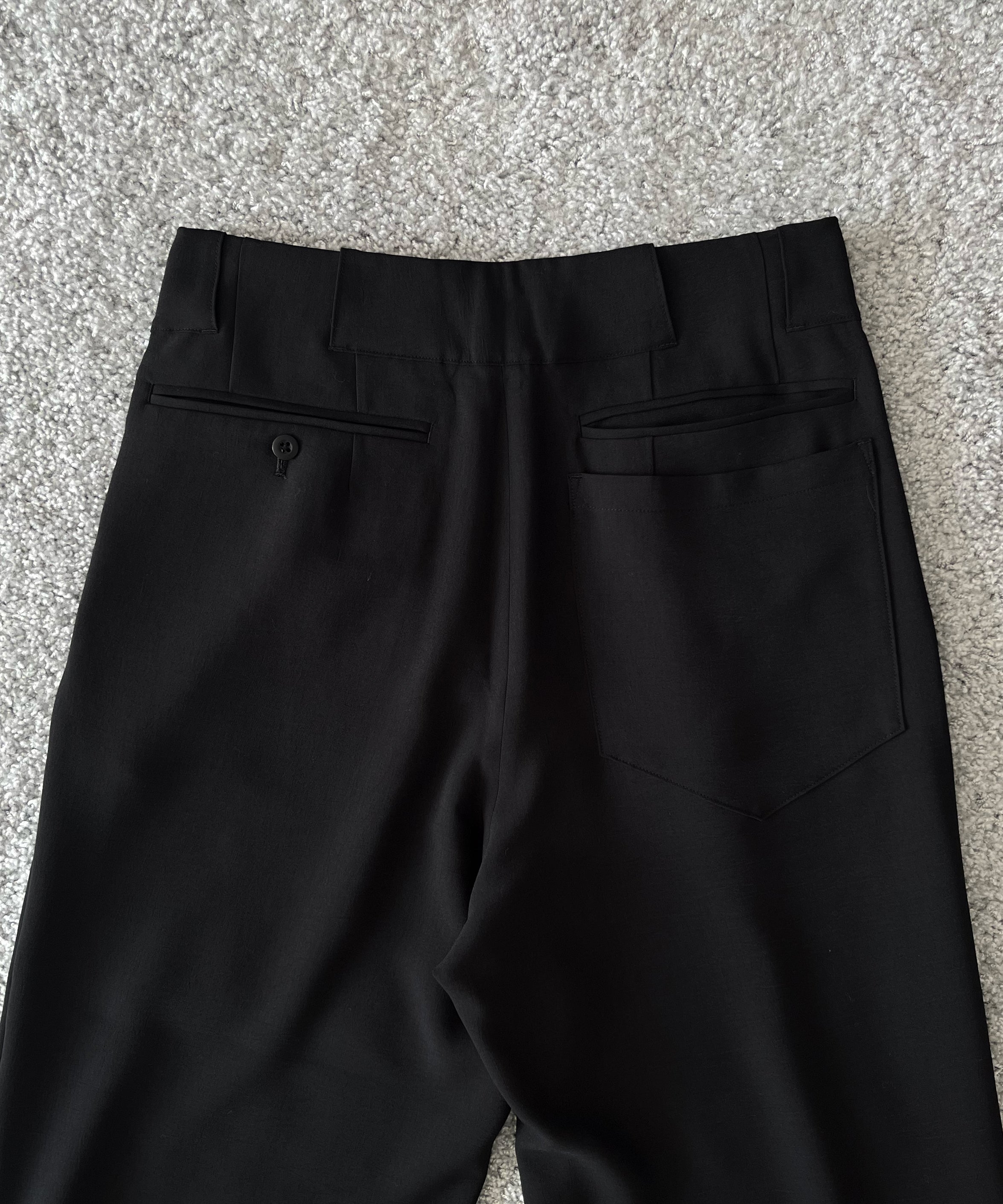ABELIA EDOWARD GOUCHA Baseball slacks "BLACK"