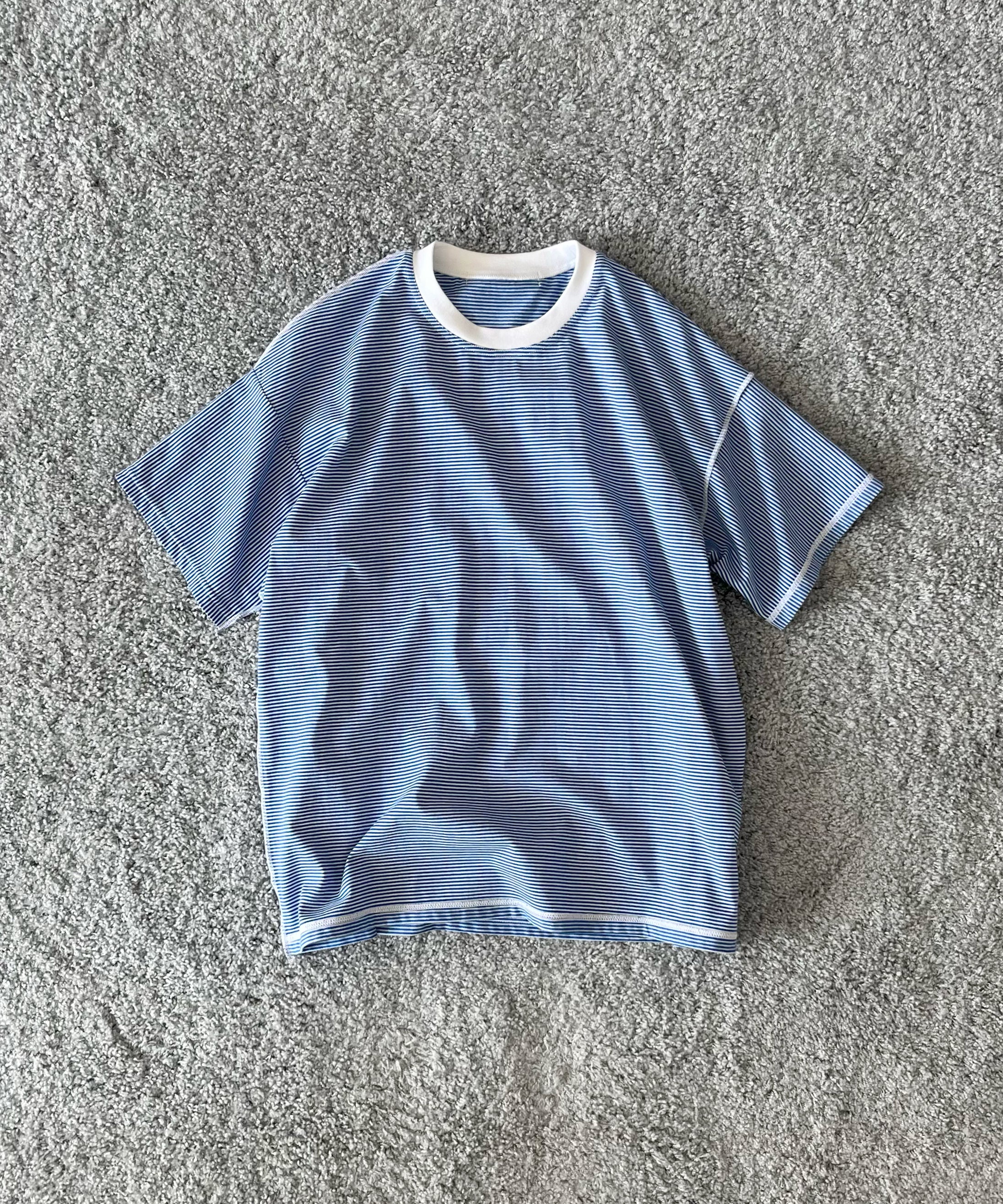 ABELIA EDOWARD GOUCHA Classic shirt "BLUE"