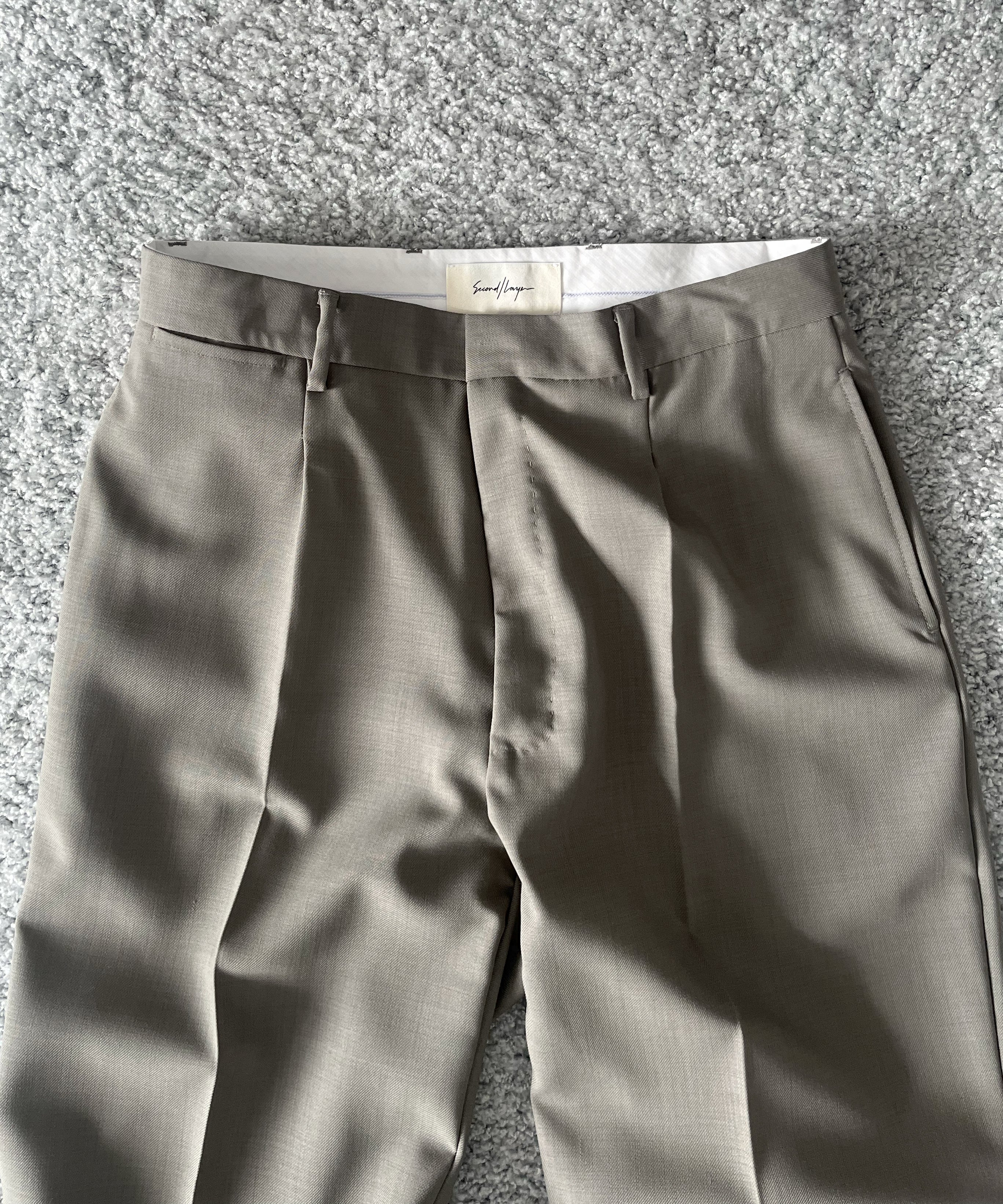 SECOND/LAYER Tio pant "MUSHROOM"