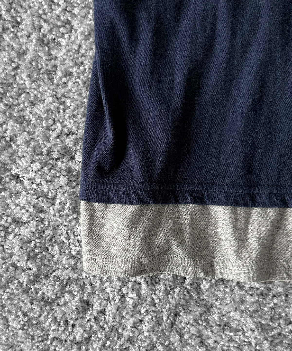 Gimaguas Triple tee “NAVY-GREY”