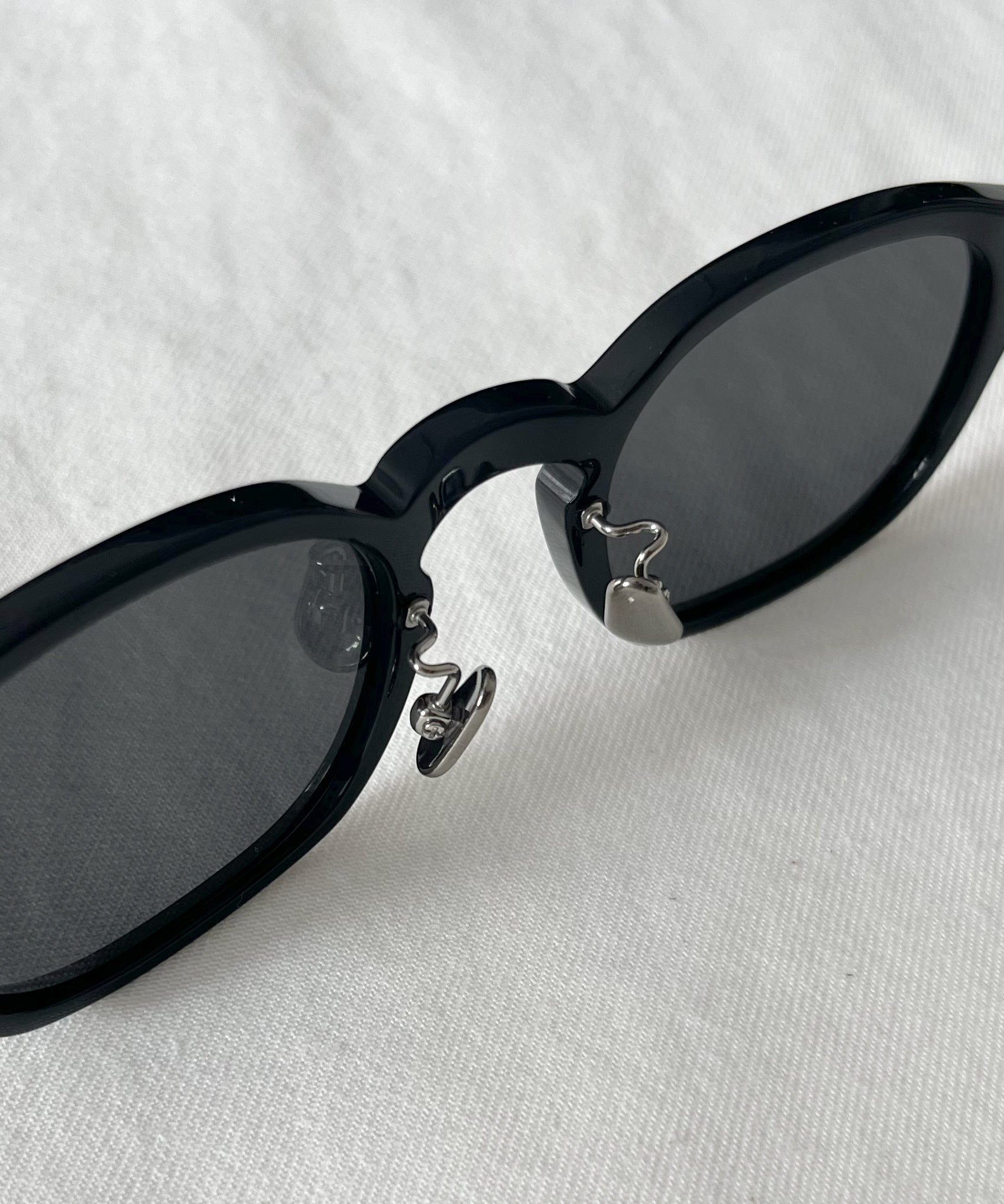 NOCHINO OPTICAL "Jifusan" "#1 GLOSS BLACK × DARK GREY"