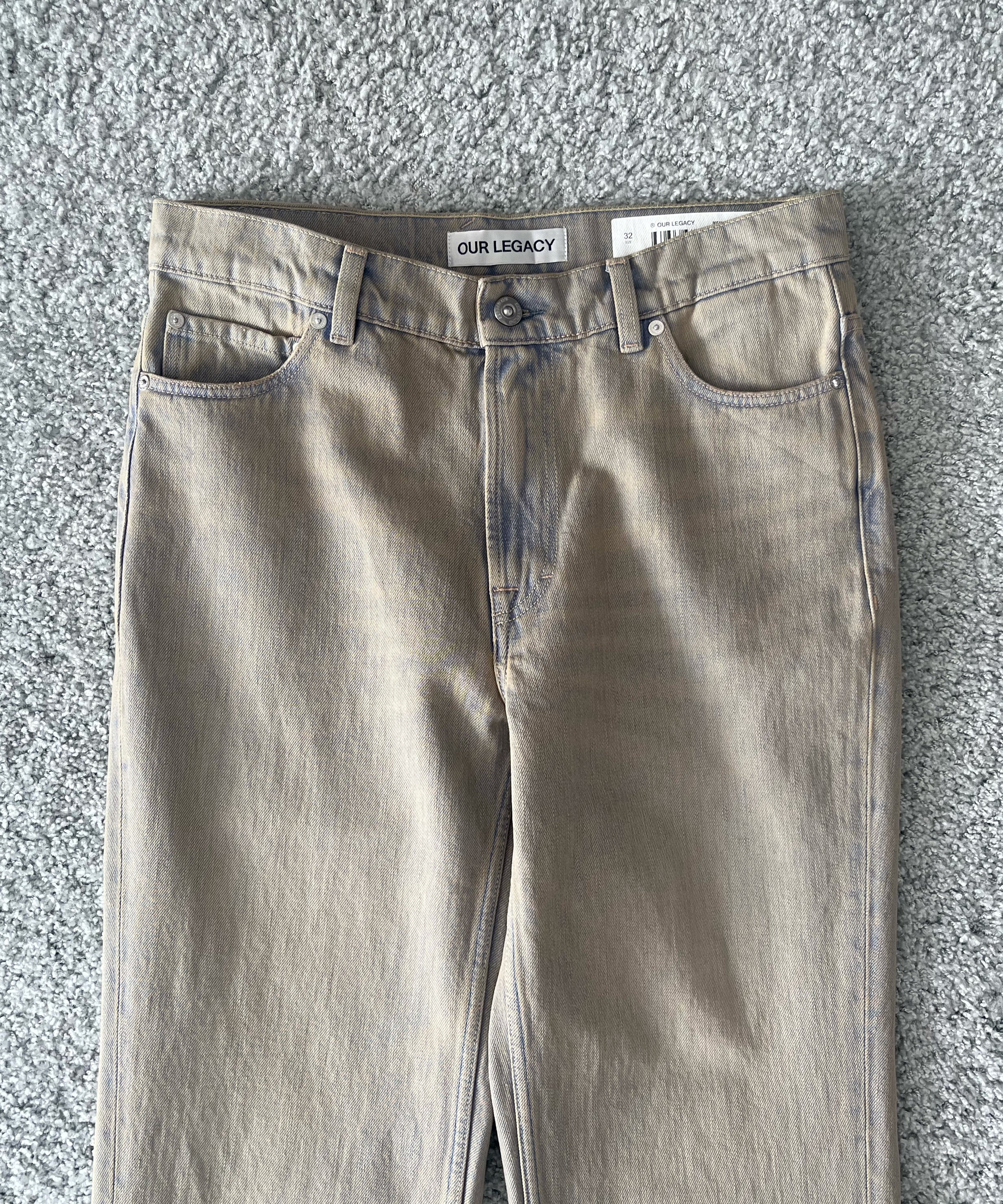 OUR LEGACY 70s cut "LUME WASH"