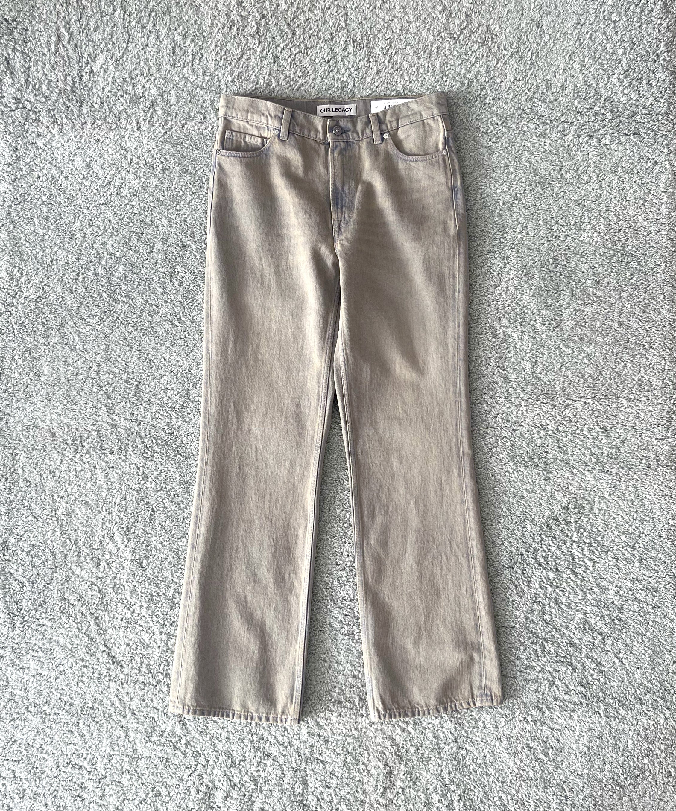 OUR LEGACY 70s cut "LUME WASH"