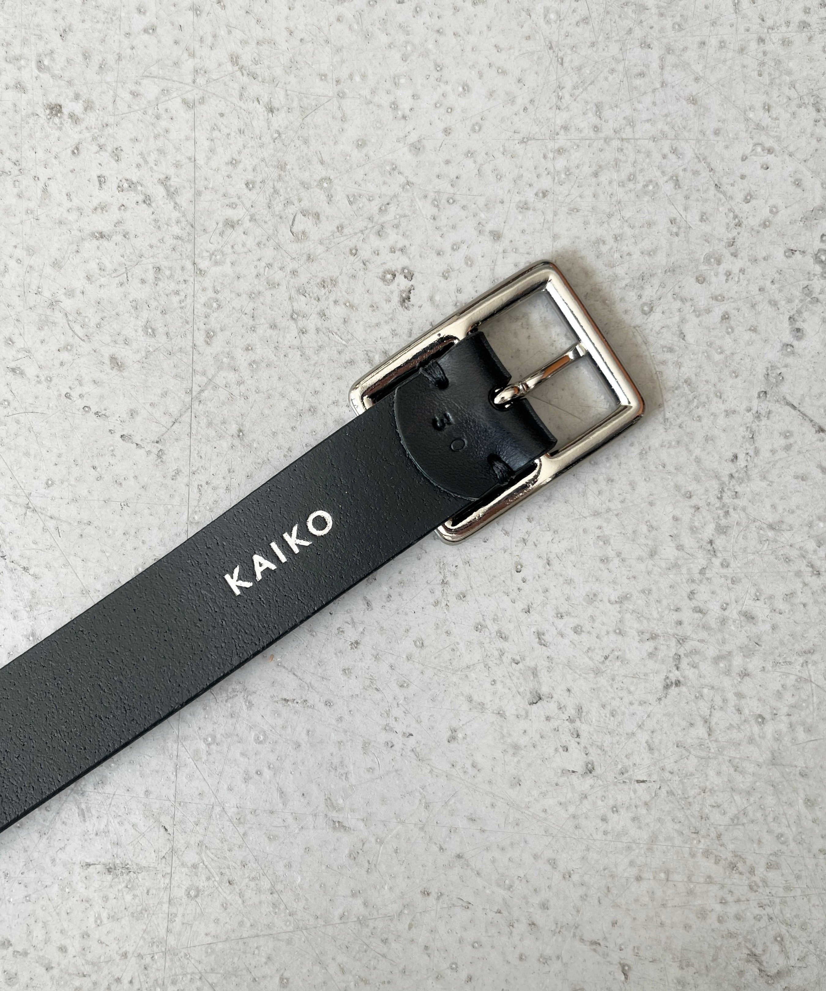 KAIKO The belt "BLACK"