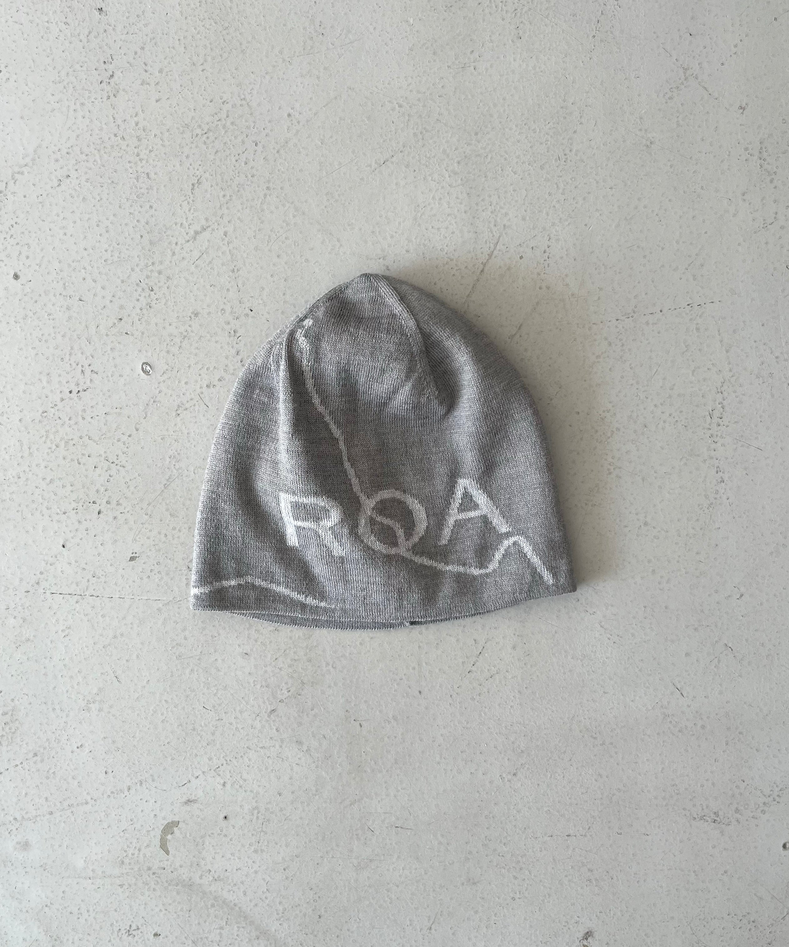 ROA Logo wool beanie "BROWN"