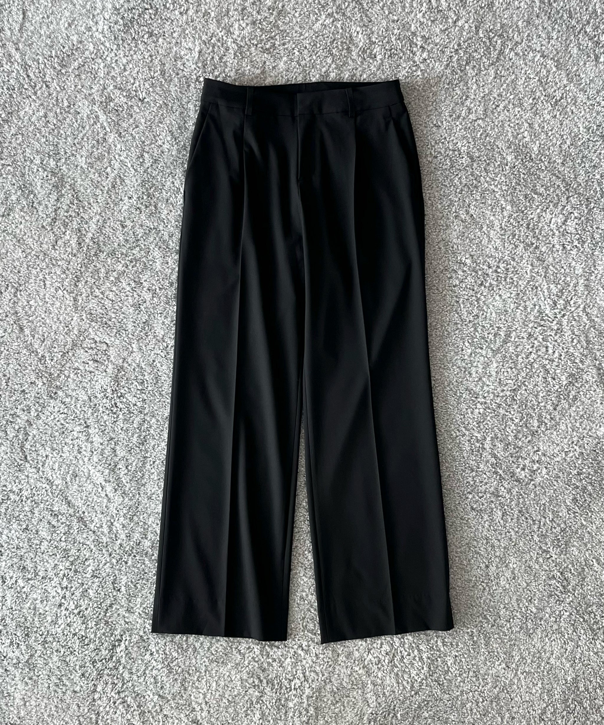 KAIKO Low rise slacks "BLACK"