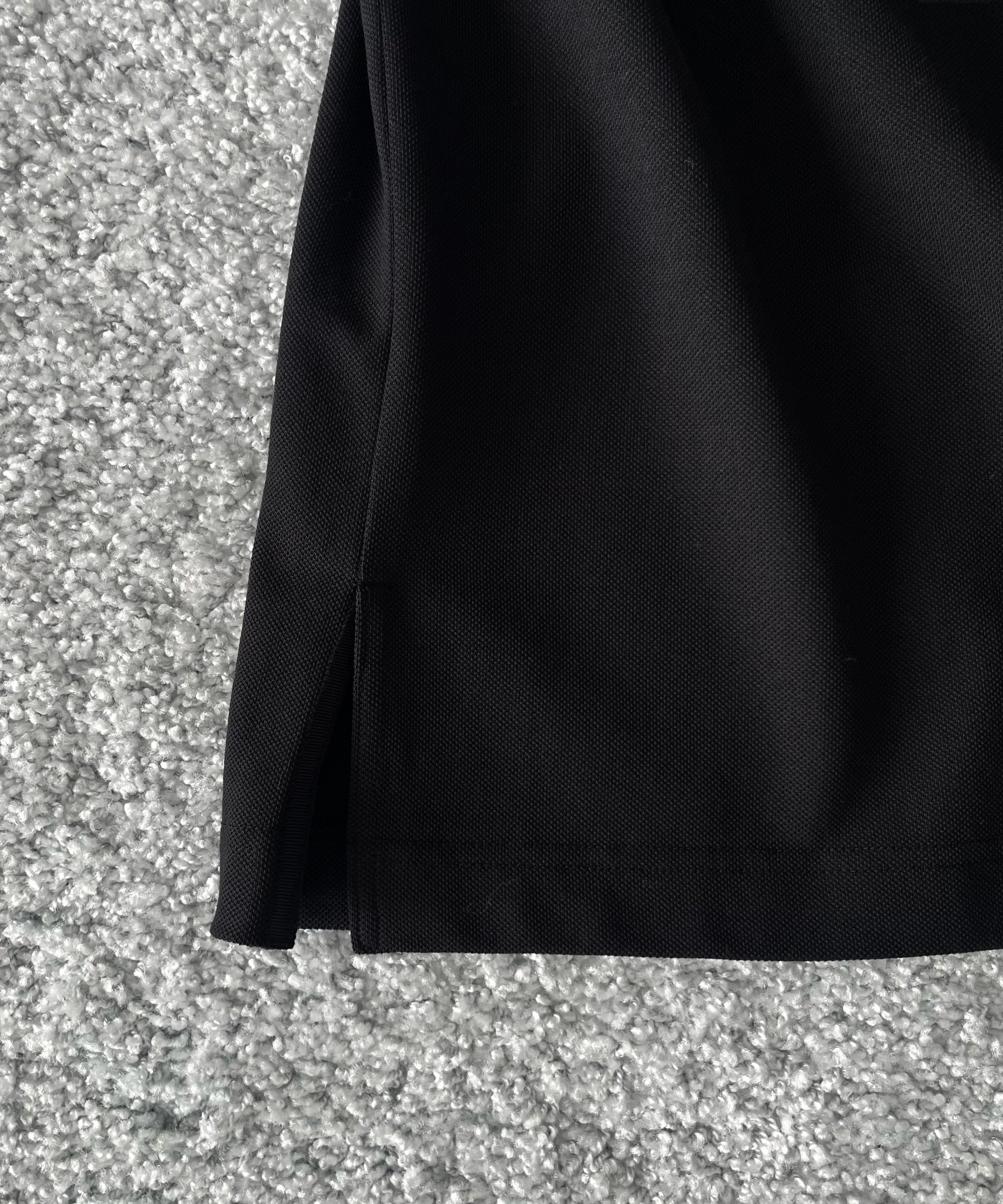 NEONSIGN Unfinished polo "hcs" ls "BLACK"