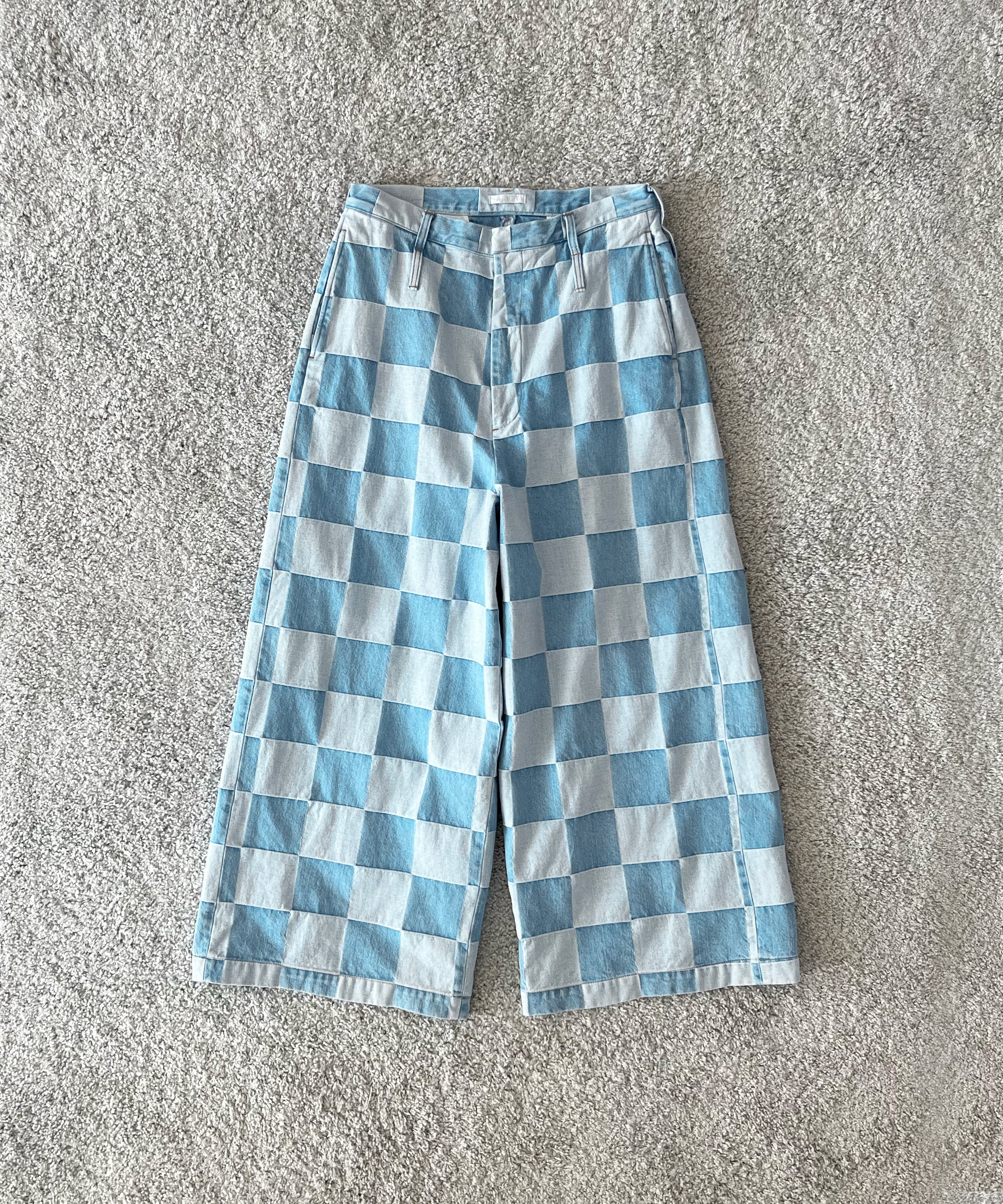 RANDY Stuffed "CHECK DENIM"