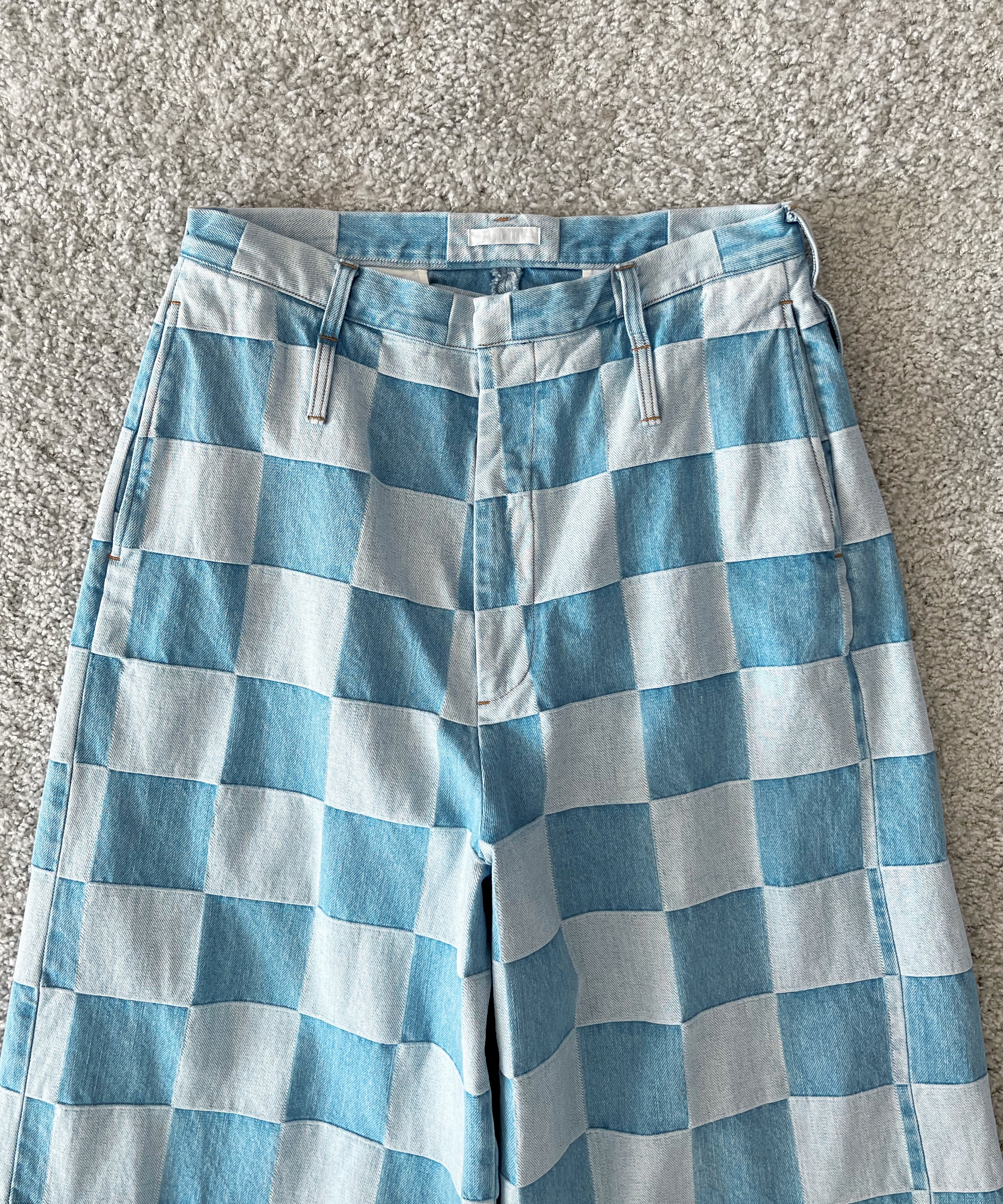 RANDY Stuffed "CHECK DENIM"