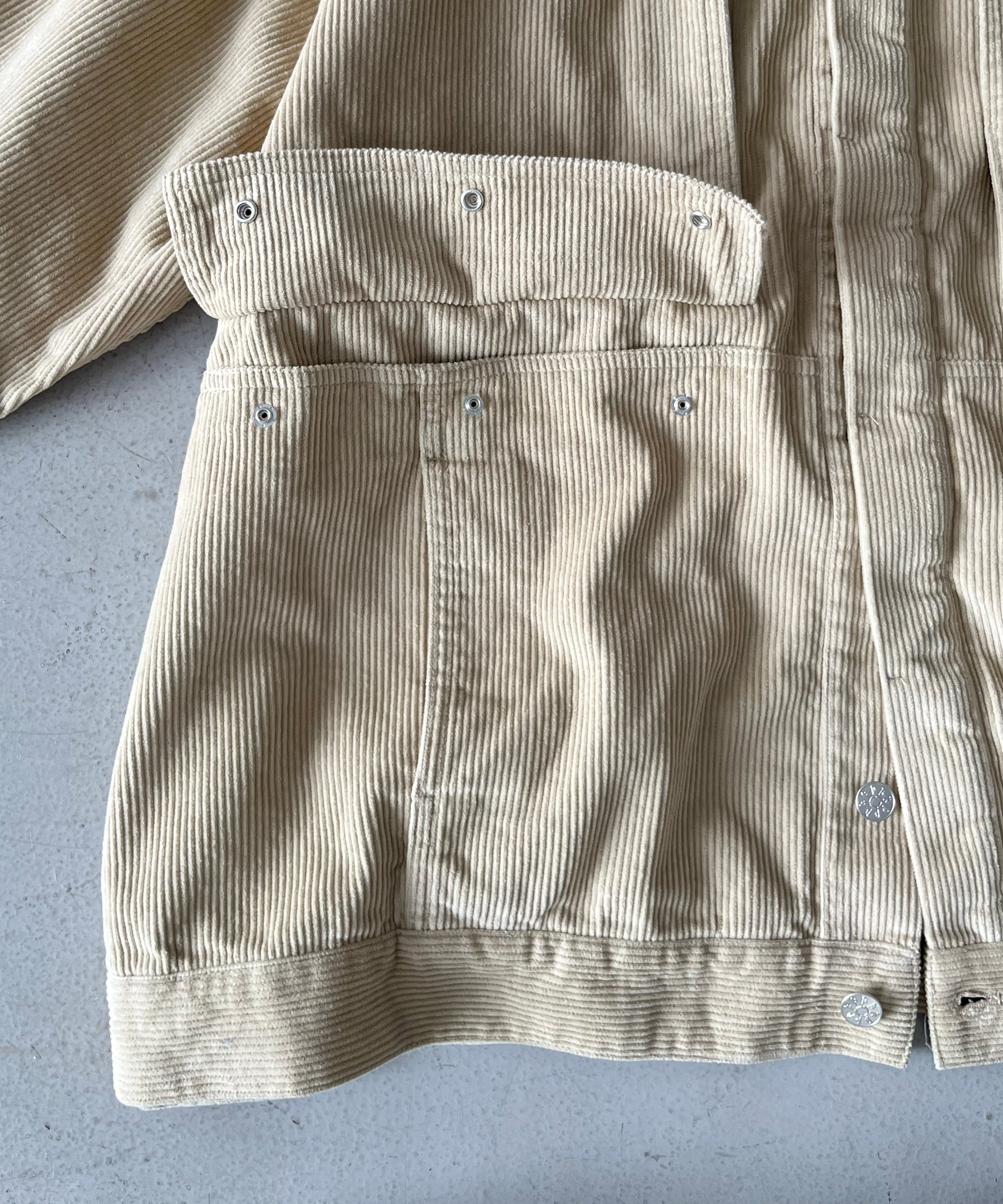 PHINGERIN Trad cord jacket "A:BEIGE"