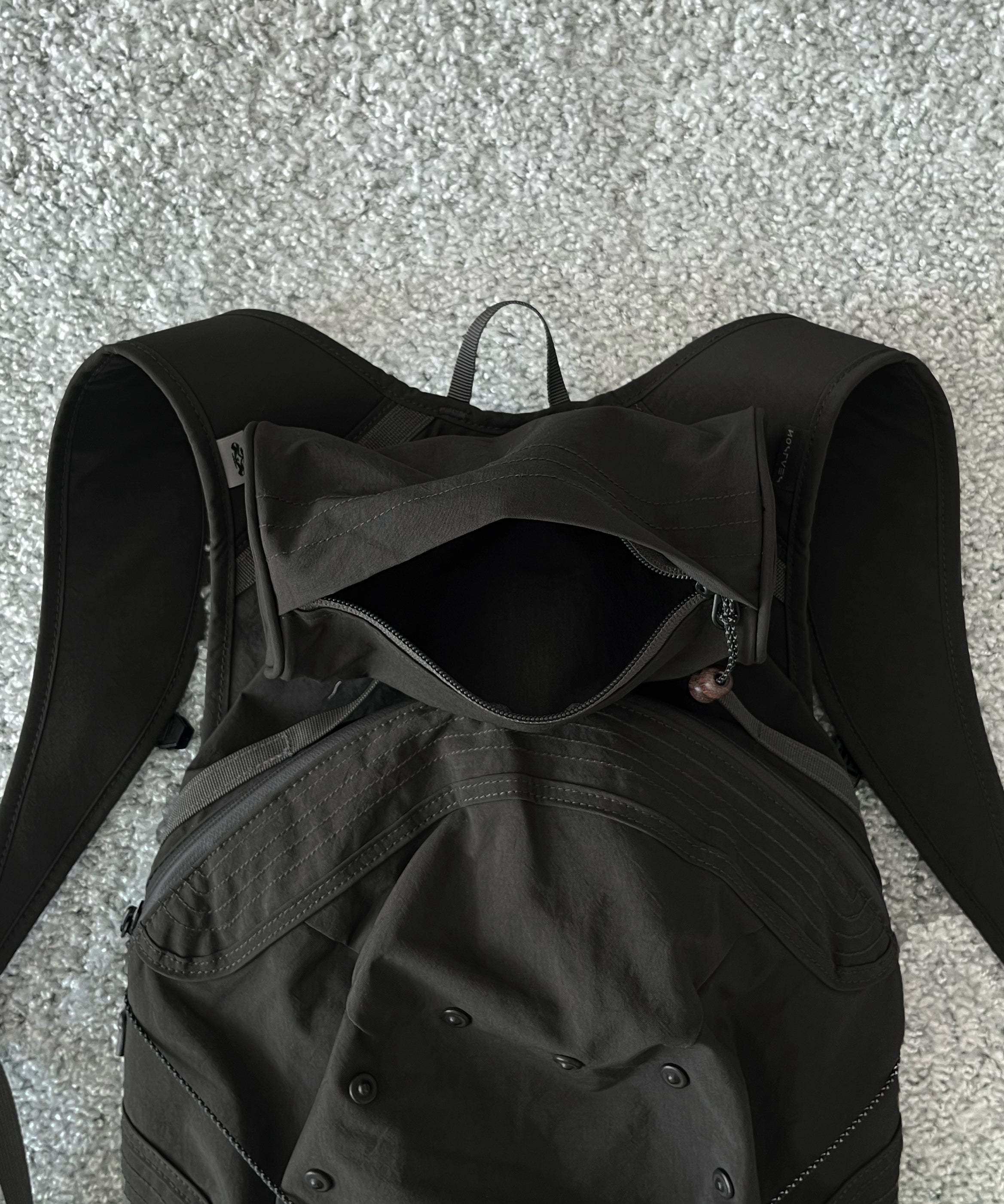 JIAN YE Zazen drop (×SEALSON) "CHARCOAL"