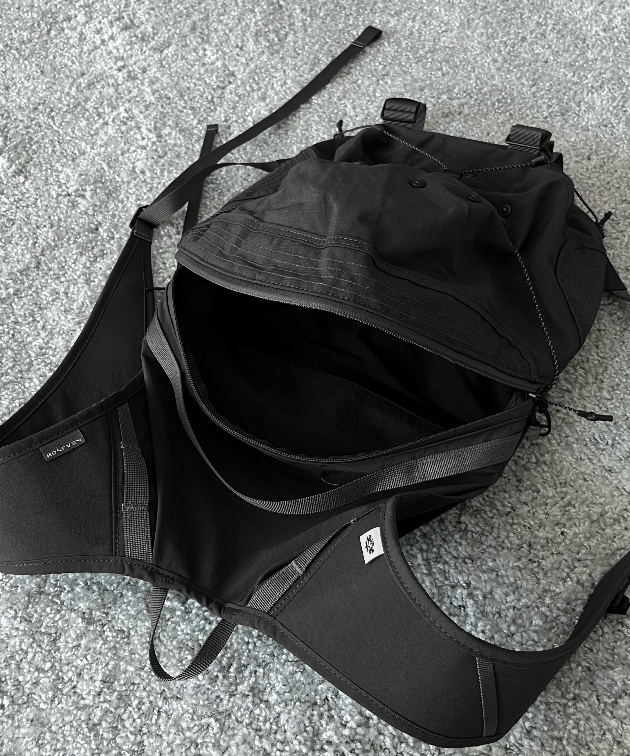 JIAN YE Zazen drop (×SEALSON) "CHARCOAL"