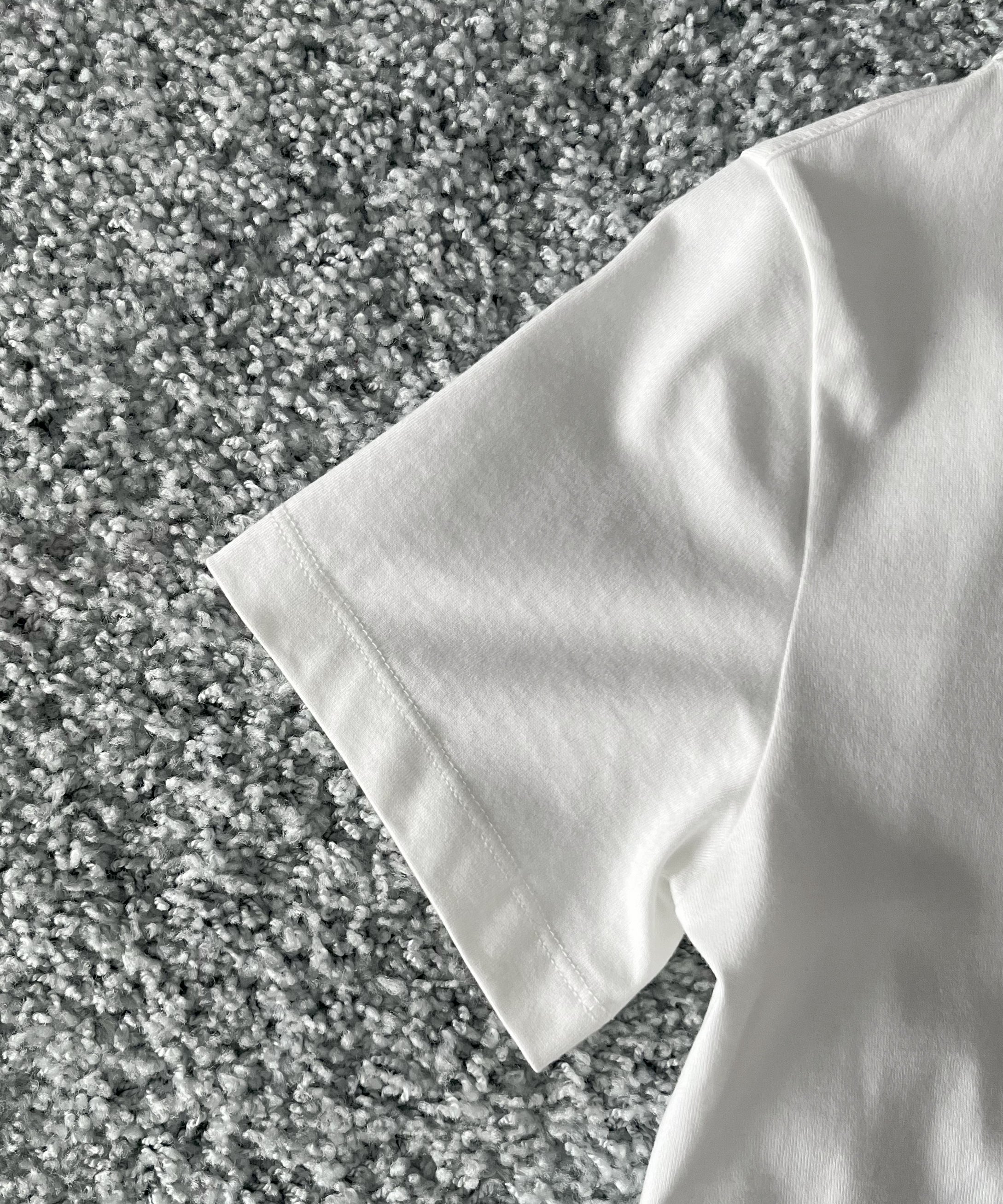 FAX COPY EXPRESS Vintage label fitted tee "WHITE"