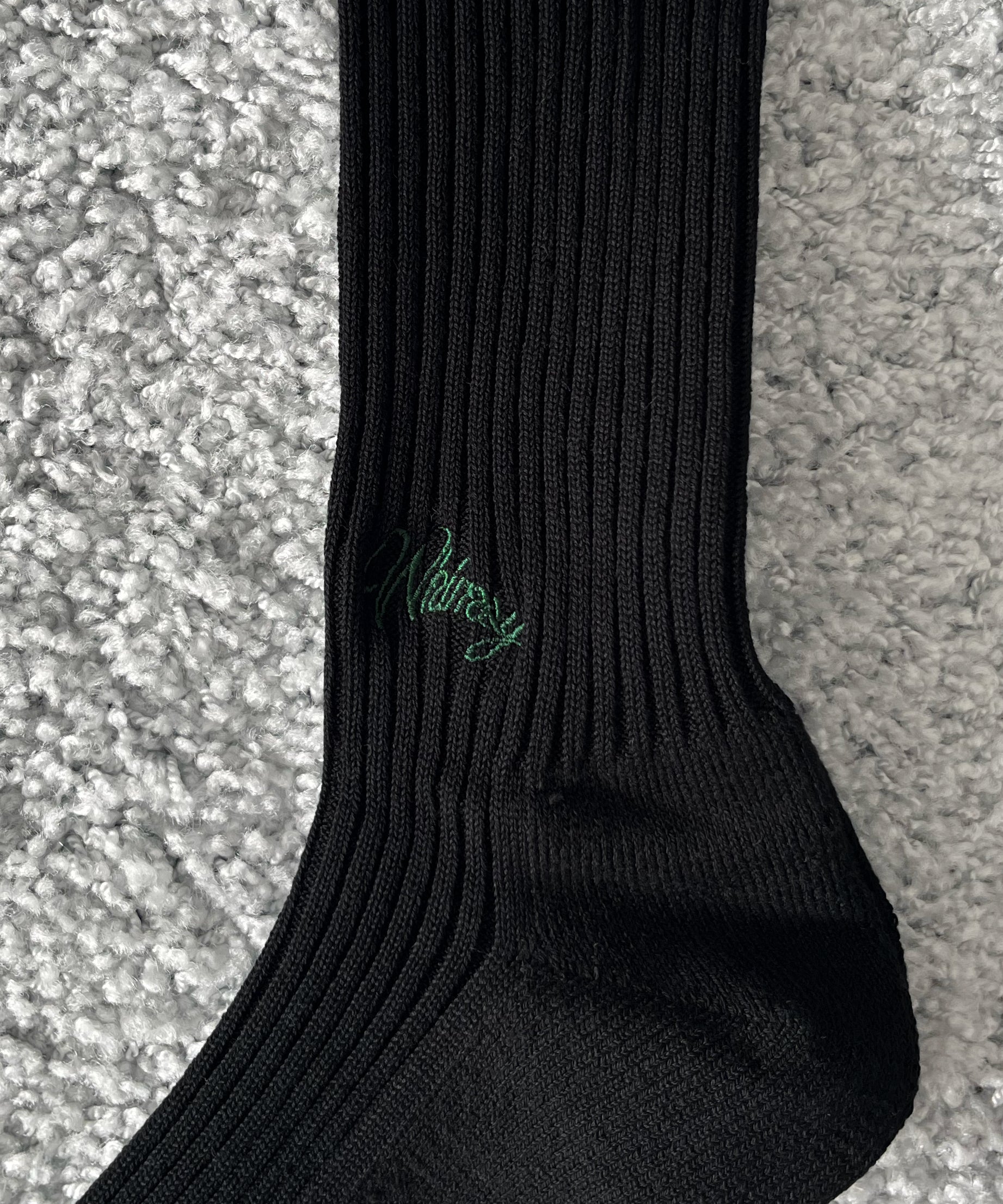 WHIMSY Emjay socks "BLACK"