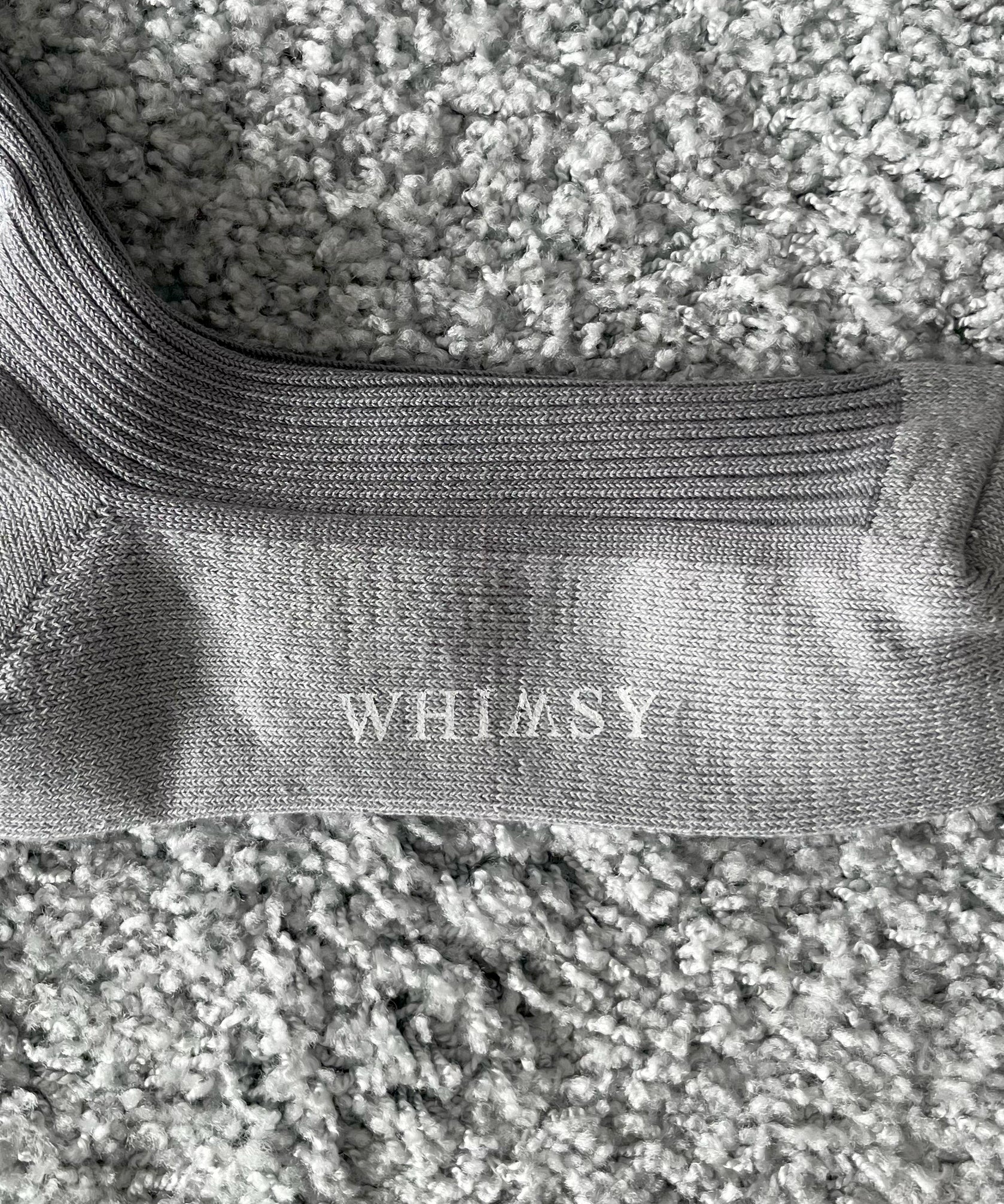 WHIMSY Emjay socks "SILVER"