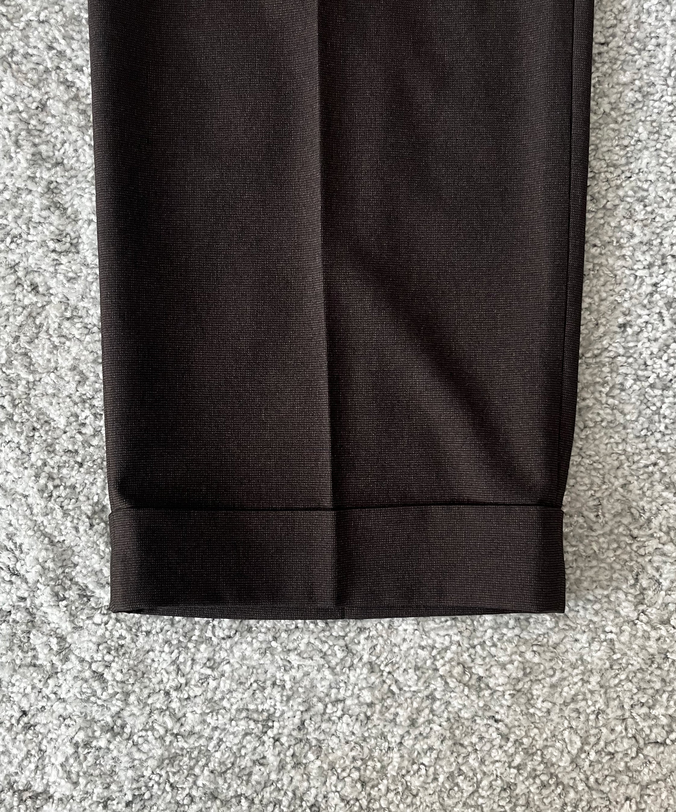 KAIKO Wide slacks "BROWN"