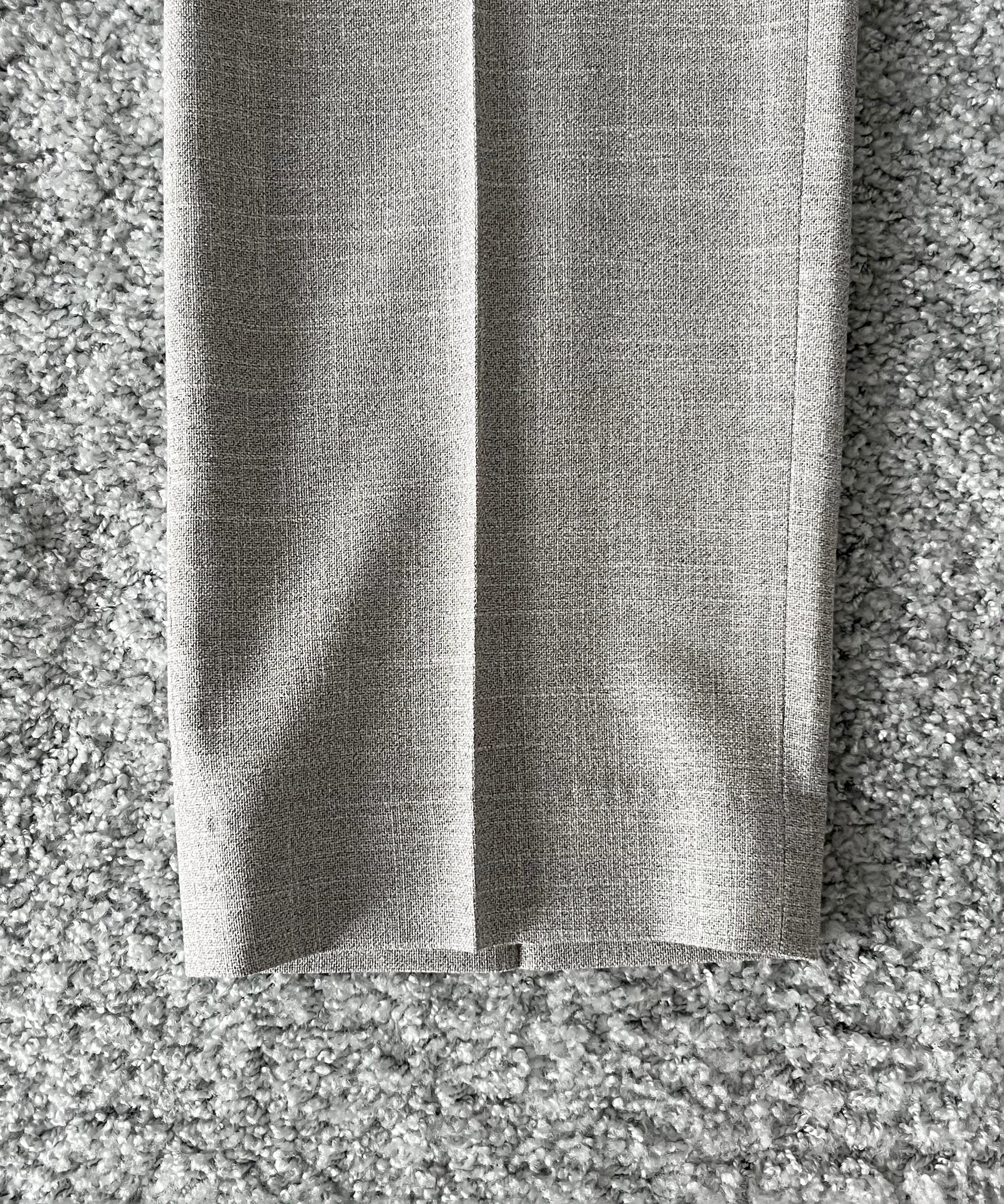 UNUSED Uw1189 Loro piana slacks “GRAY”