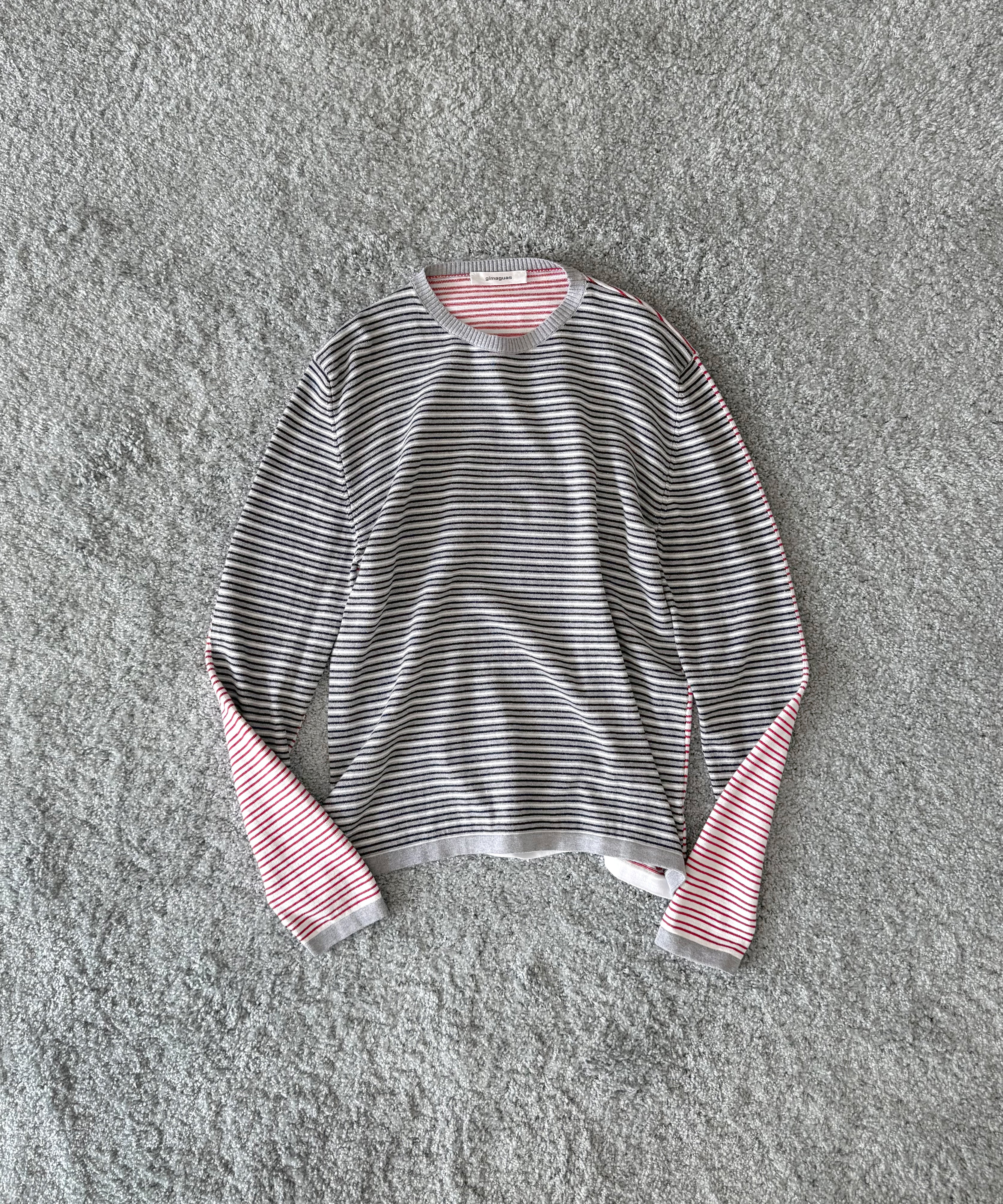 Gimaguas Pablo stripes jumper "GREY-PINK"