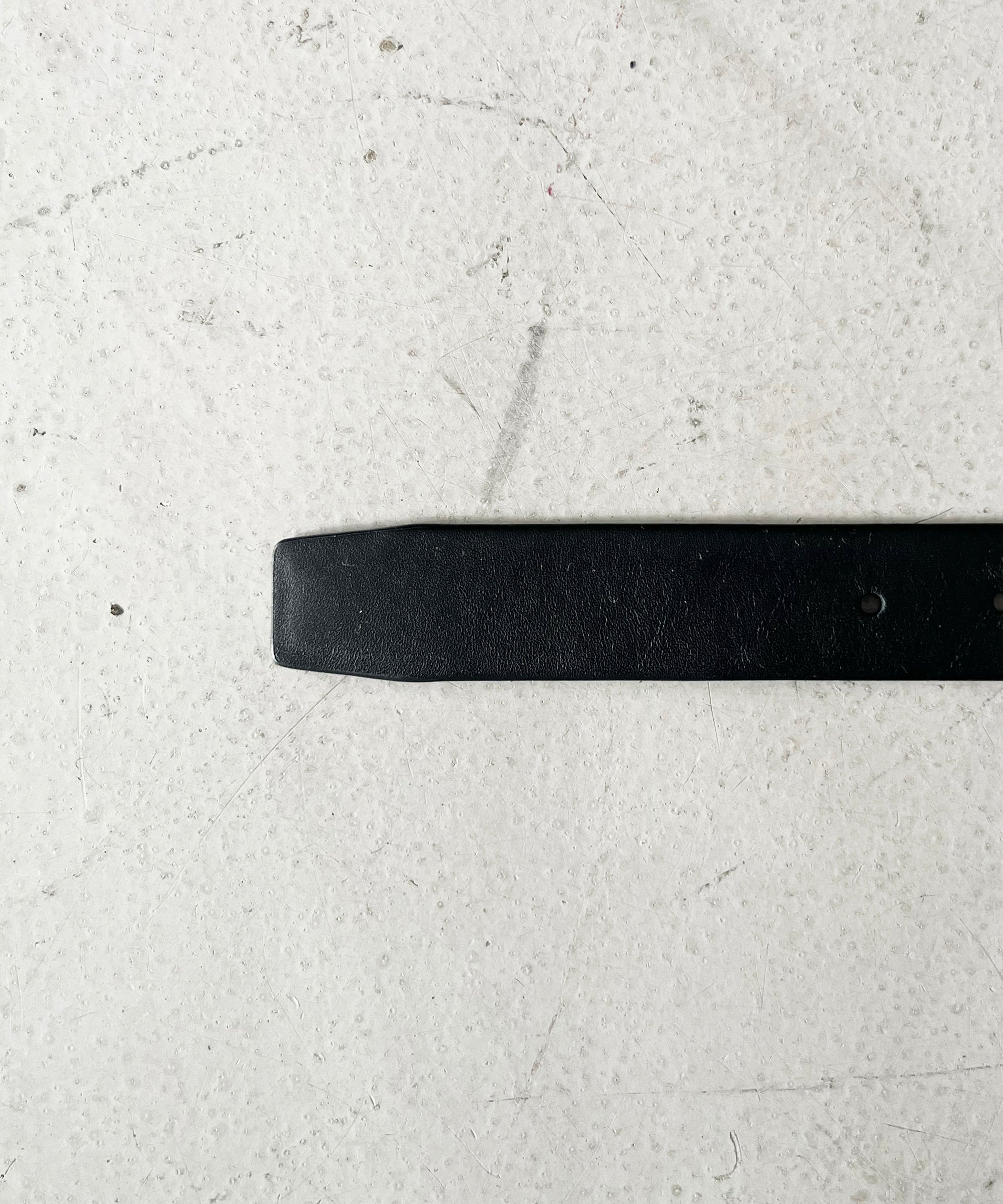 KAIKO Leather belt "BLACK"