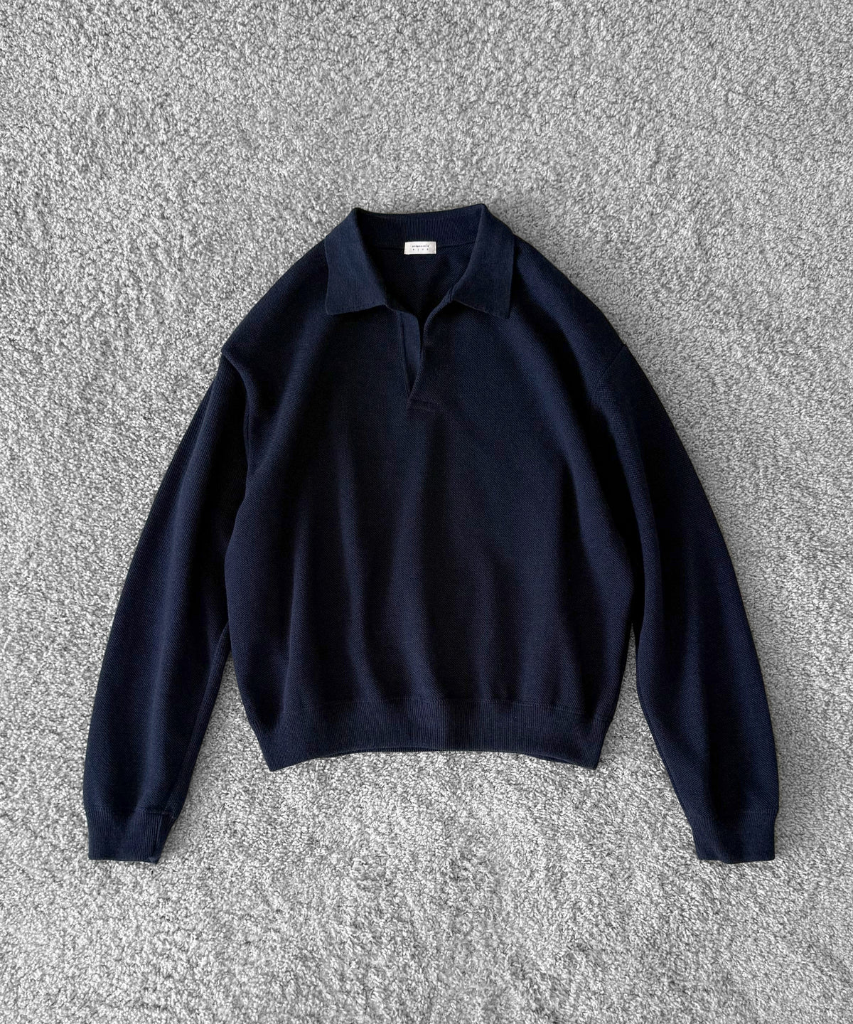 crepuscule Co/wo moss stitch skipper "OATMEAL"