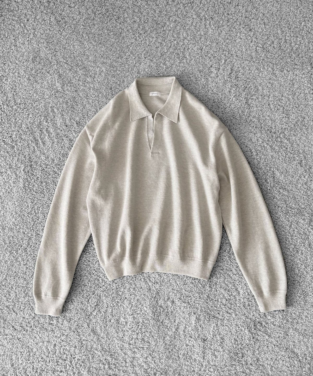 crepuscule Co/wo moss stitch skipper "M.GRAY"