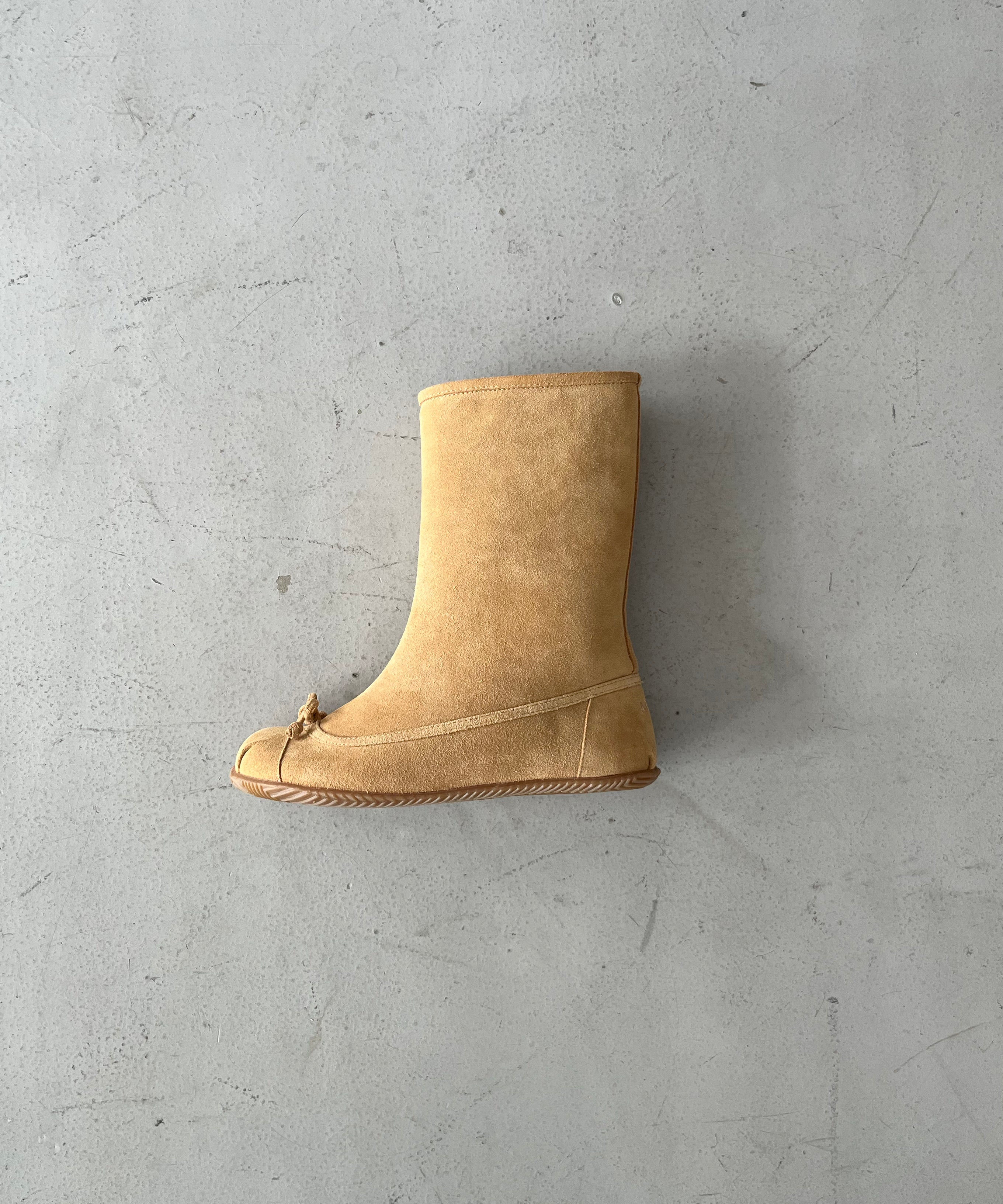 ABRA Tall baby boot "BEIGE SUEDE"