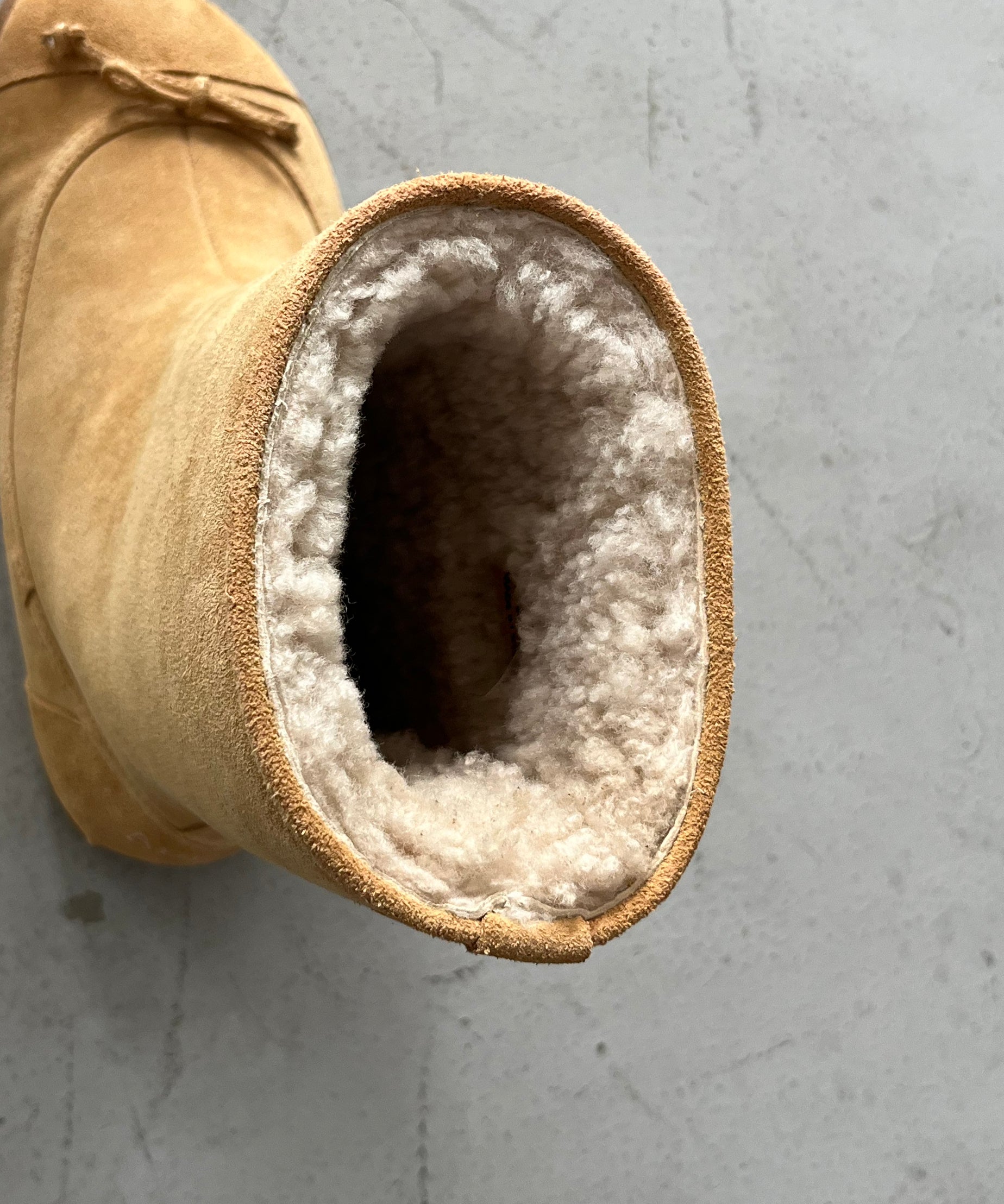 ABRA Tall baby boot "BEIGE SUEDE"