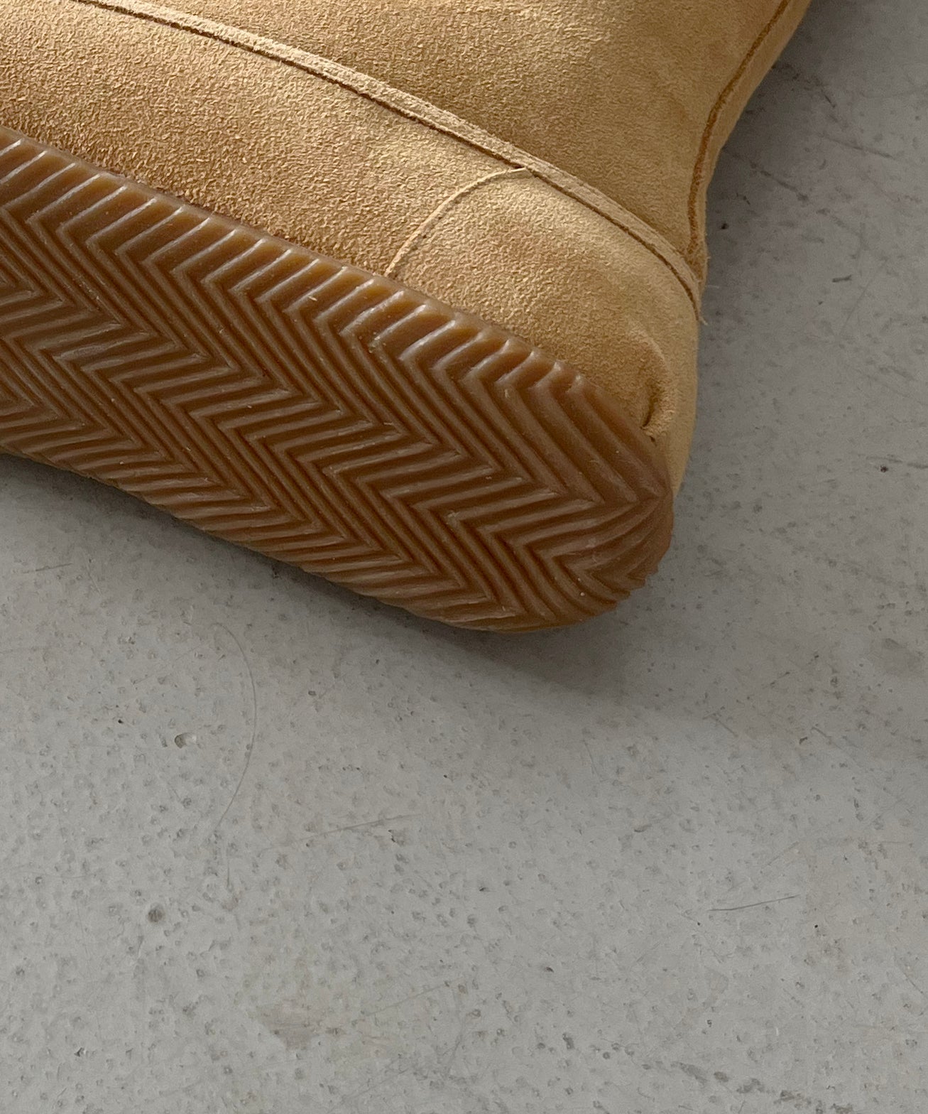 ABRA Tall baby boot "BEIGE SUEDE"